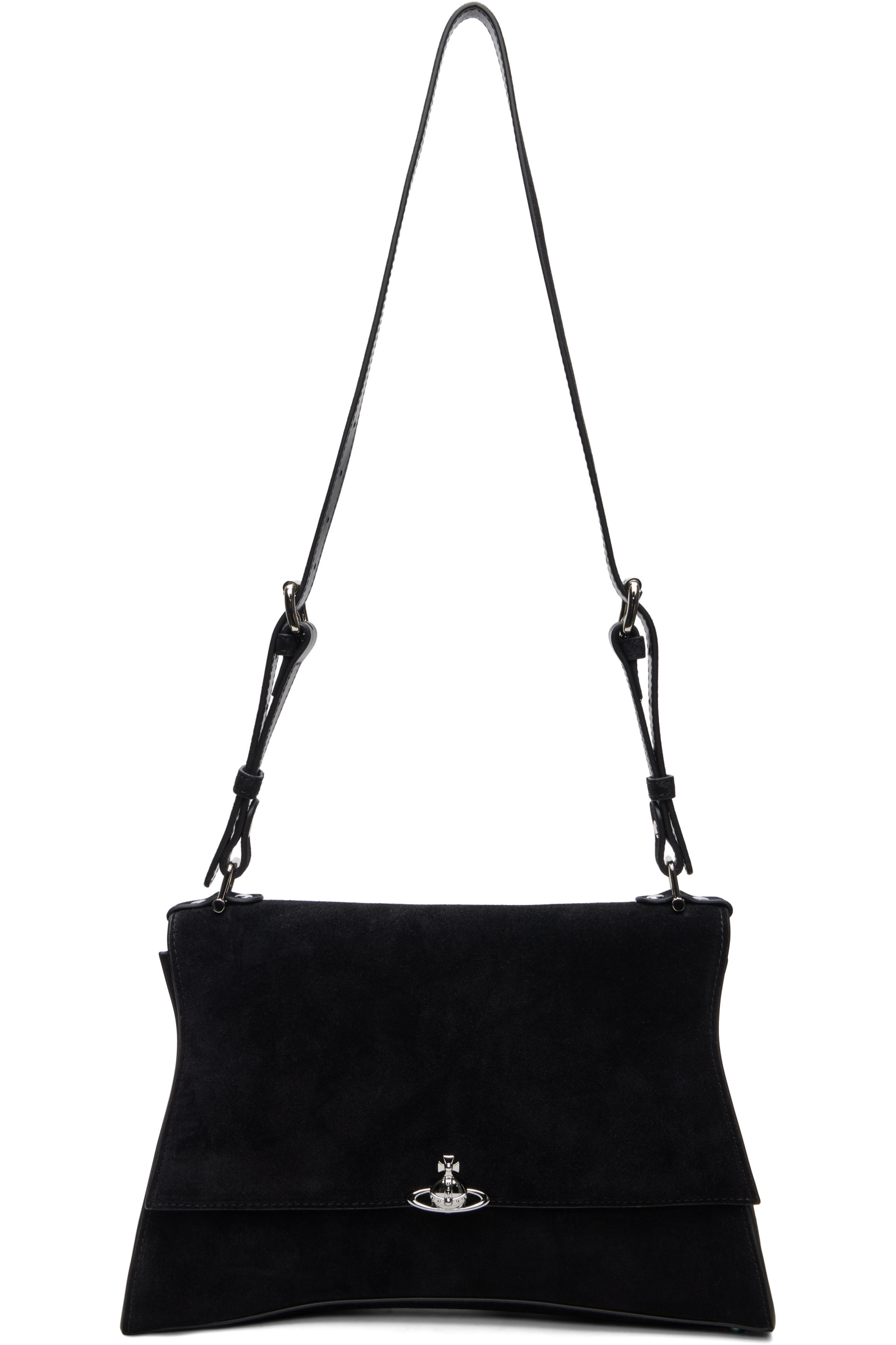 Vivienne Westwood - Black Biana Medium Shoulder Bag