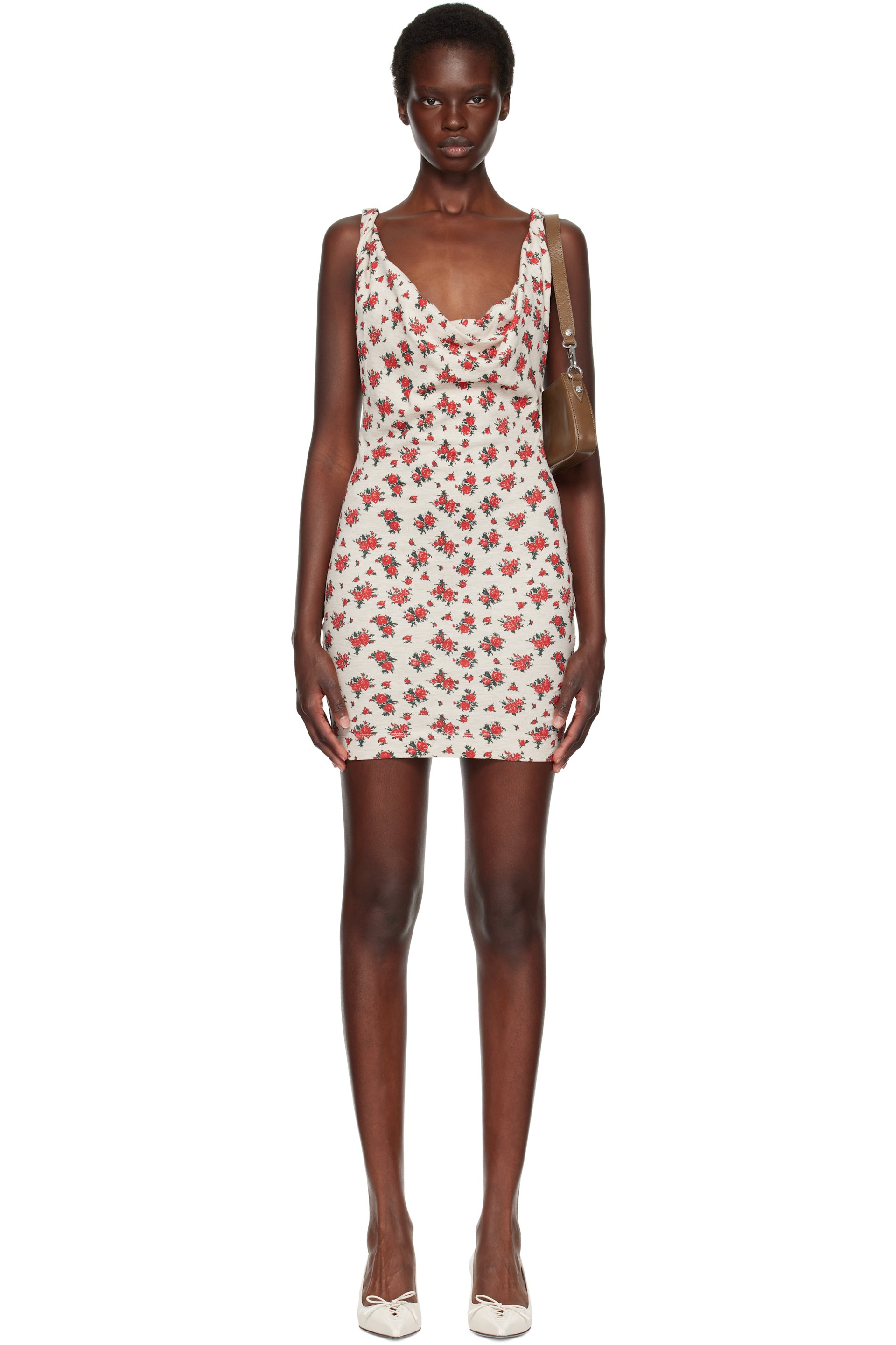 Vivienne Westwood - Robe courte Anna blanc cassé