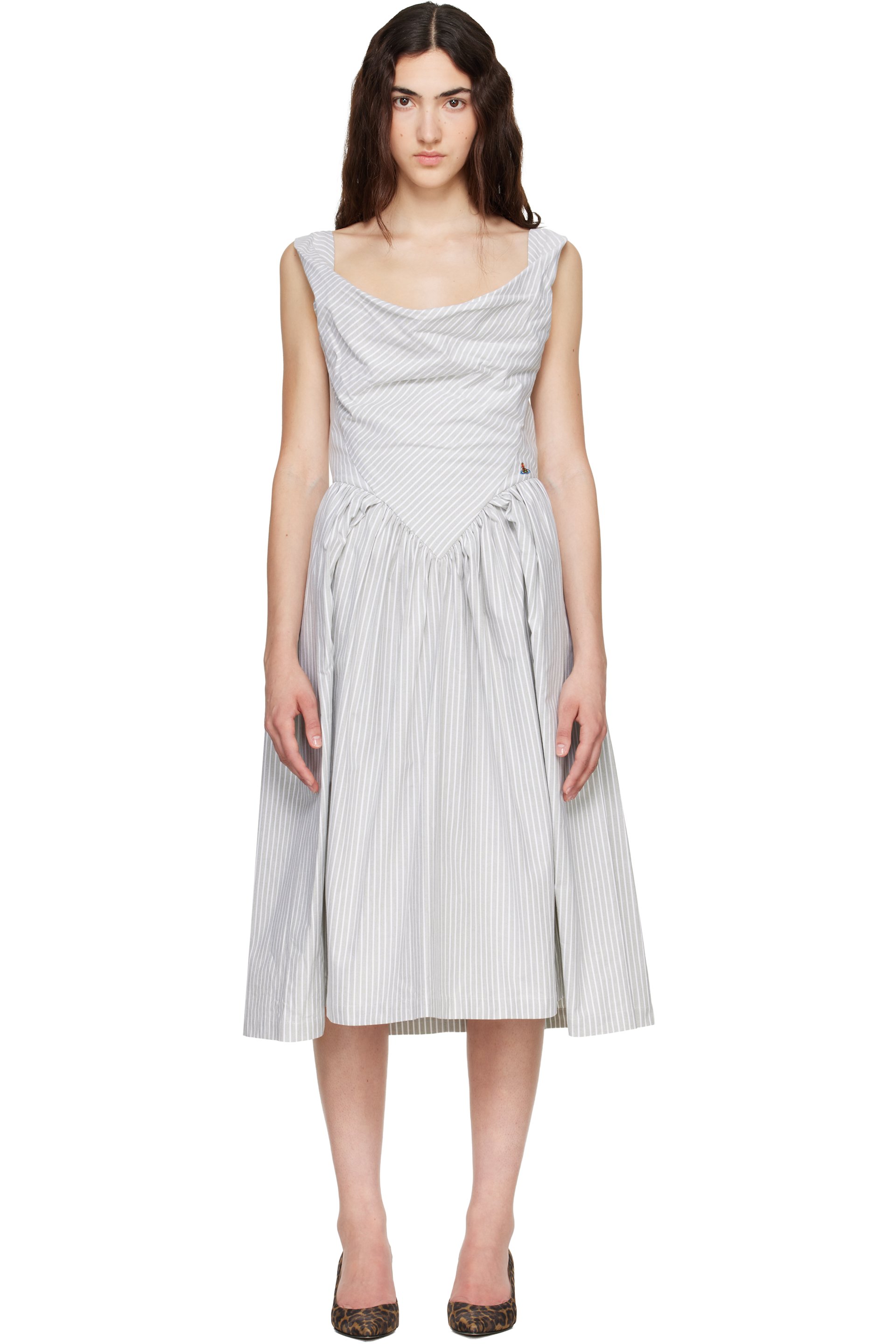 Vivienne Westwood - Gray Sunday Midi Dress