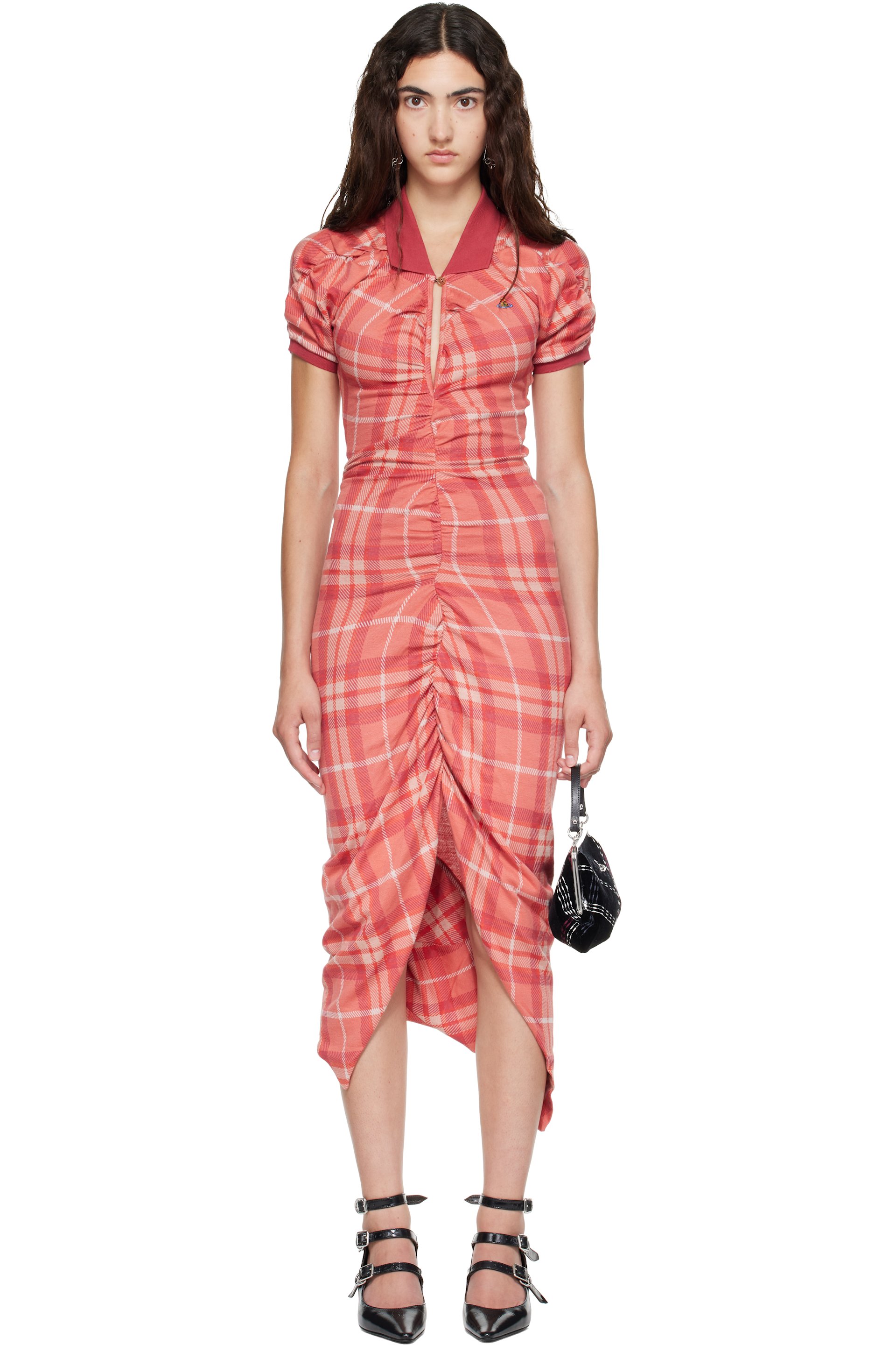Vivienne Westwood - Pink Pulling Midi Dress