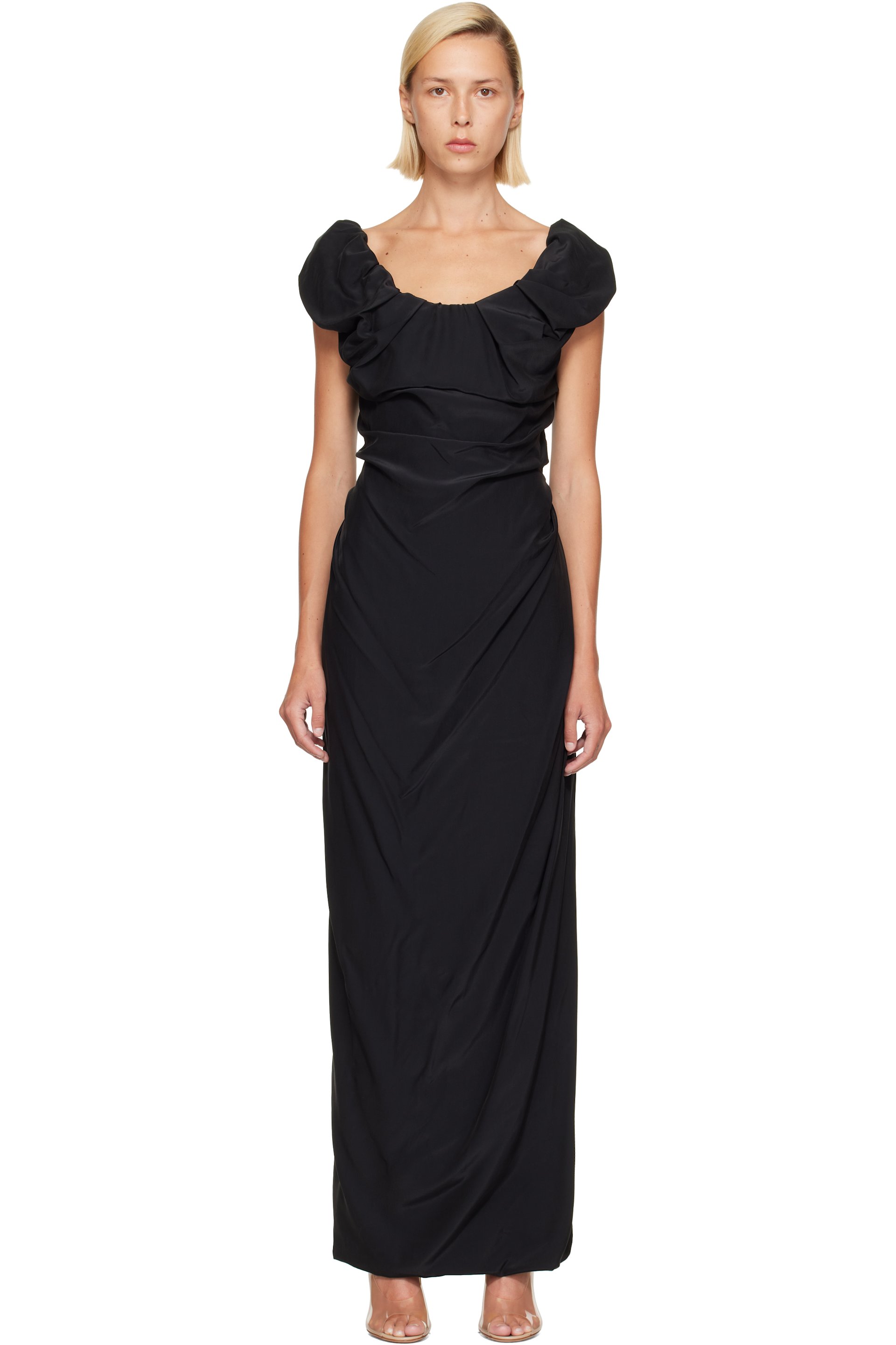 Vivienne Westwood - Black Ginnie Amber Maxi Dress