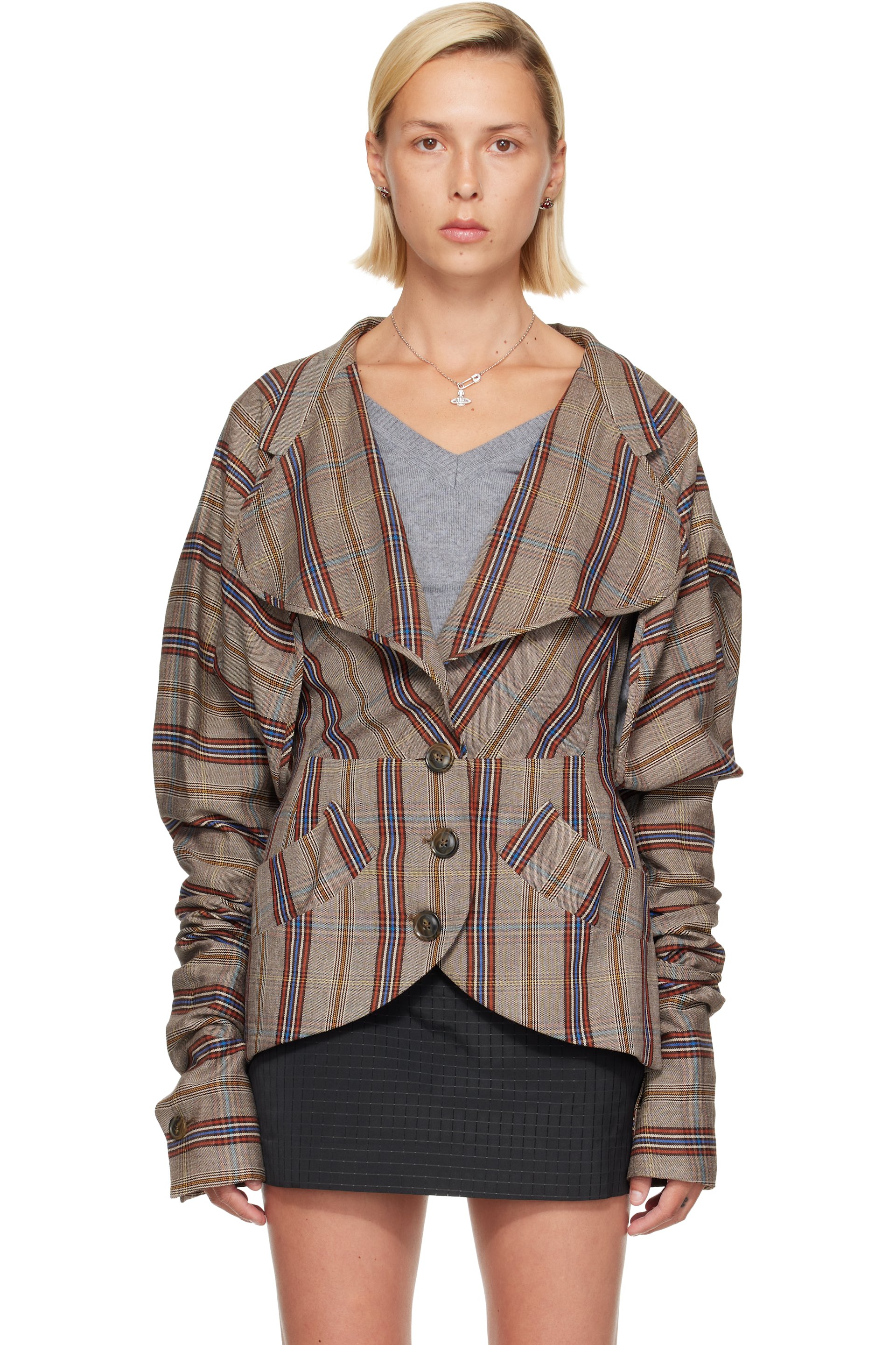 Vivienne Westwood - Taupe Appetizer Blazer