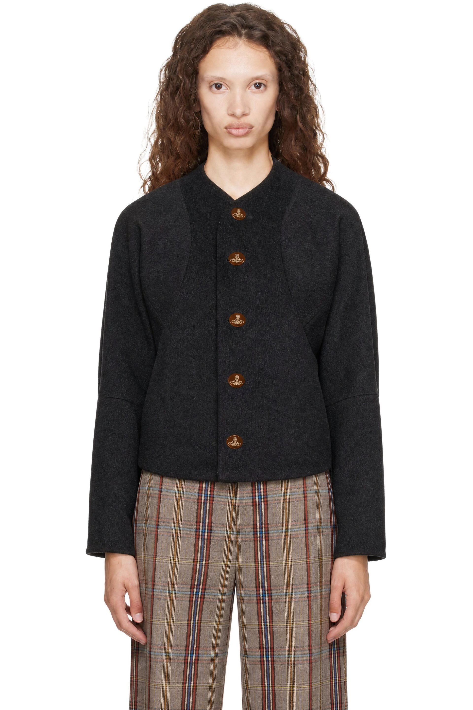 Vivienne Westwood - Gray Pourpoint Jacket