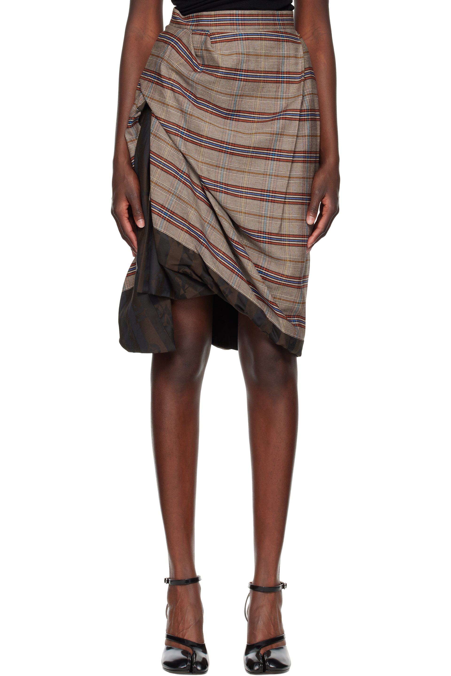 Vivienne Westwood - Brown Zoey Midi Skirt