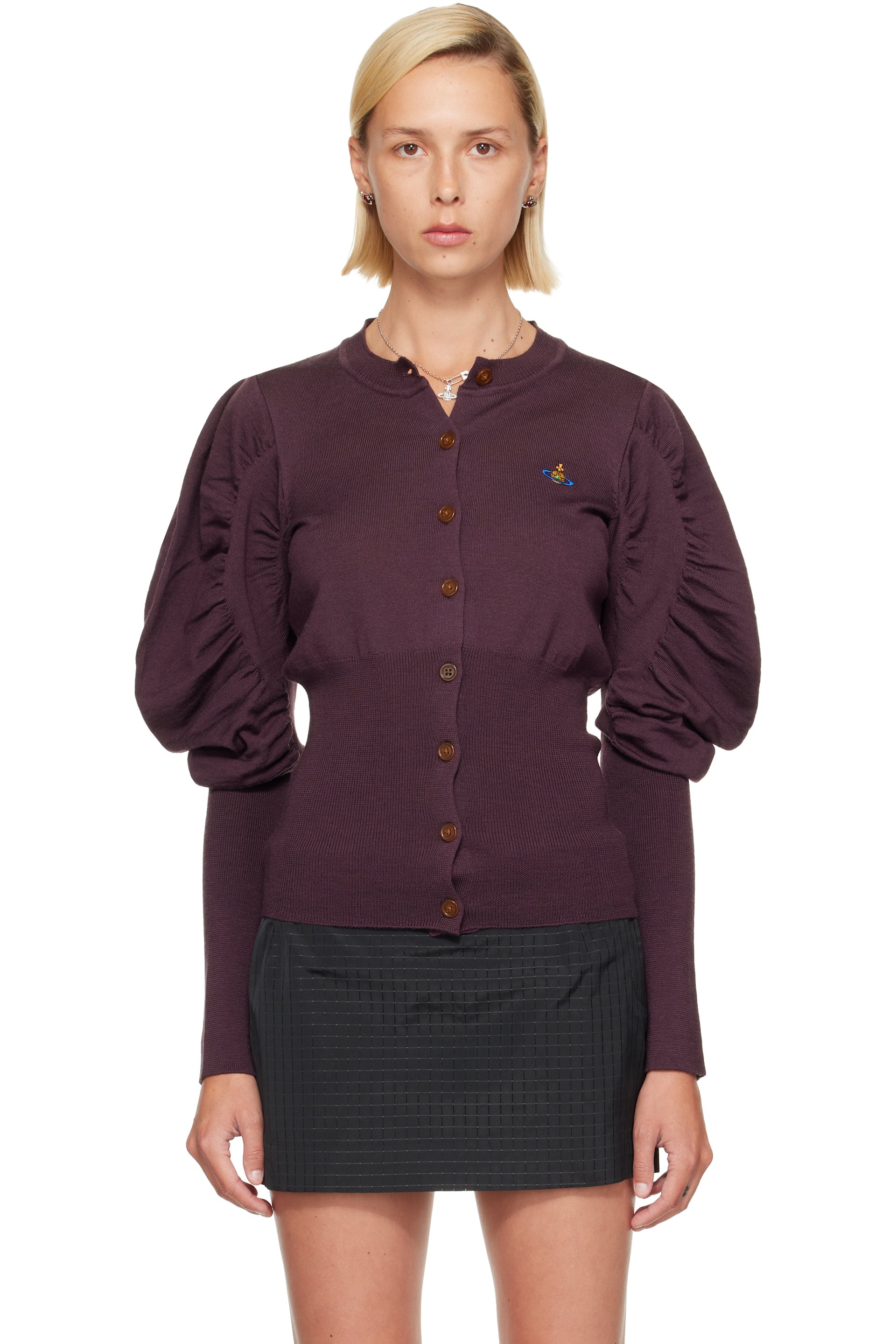 Vivienne Westwood - Purple Eli Cardigan