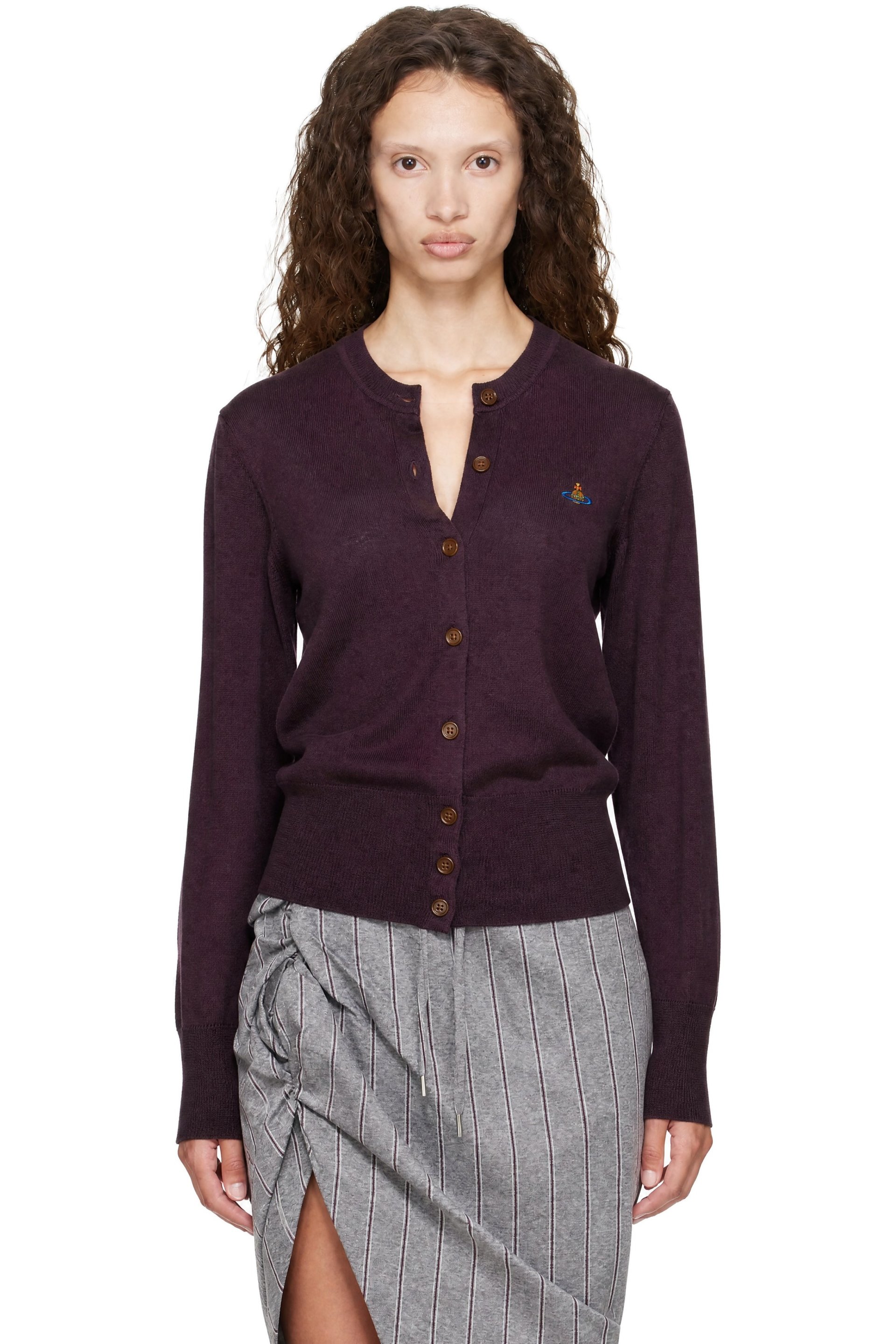 Vivienne Westwood - Purple Bea Cardigan