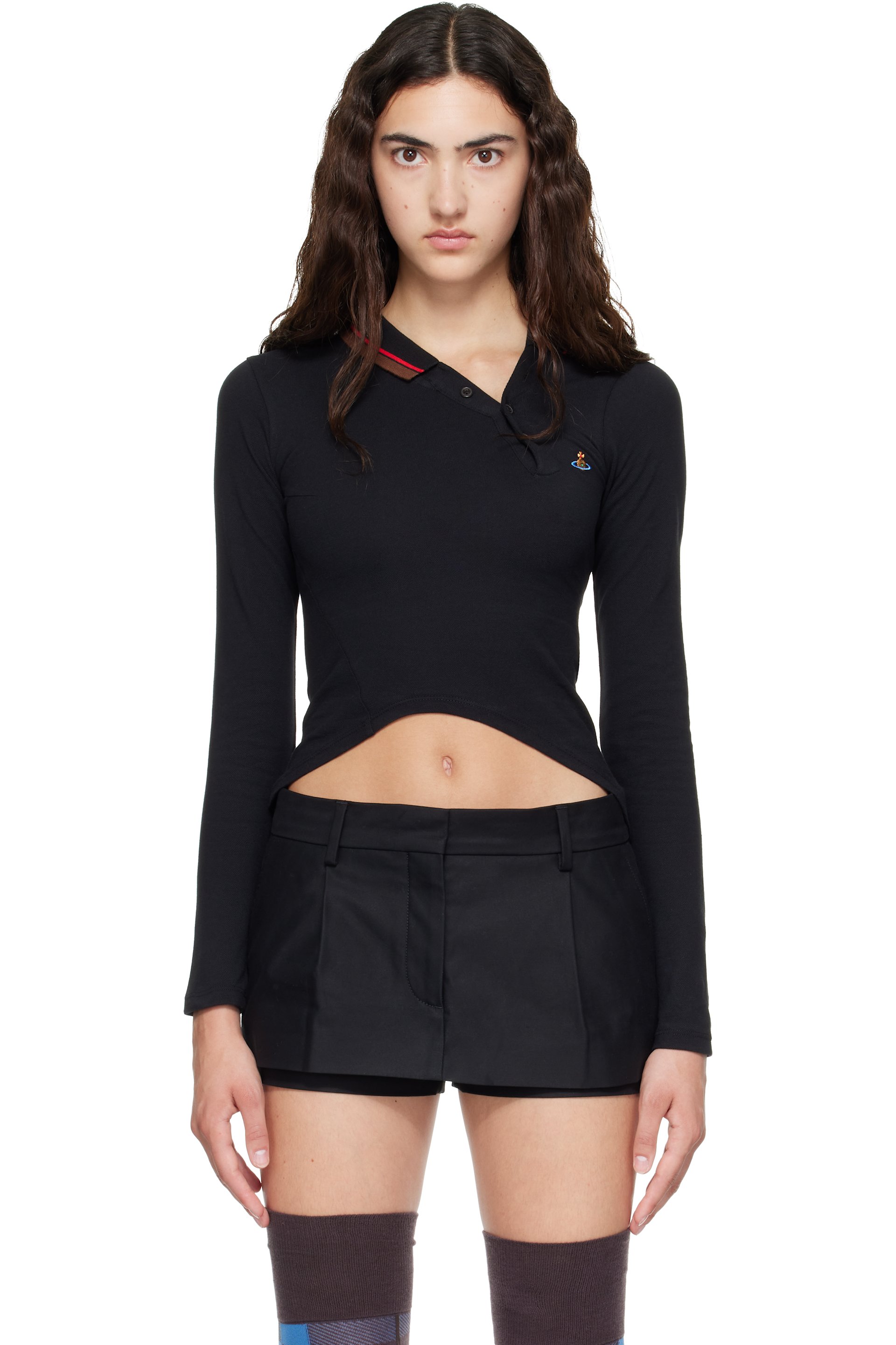 Vivienne Westwood - Black LS Glory Polo