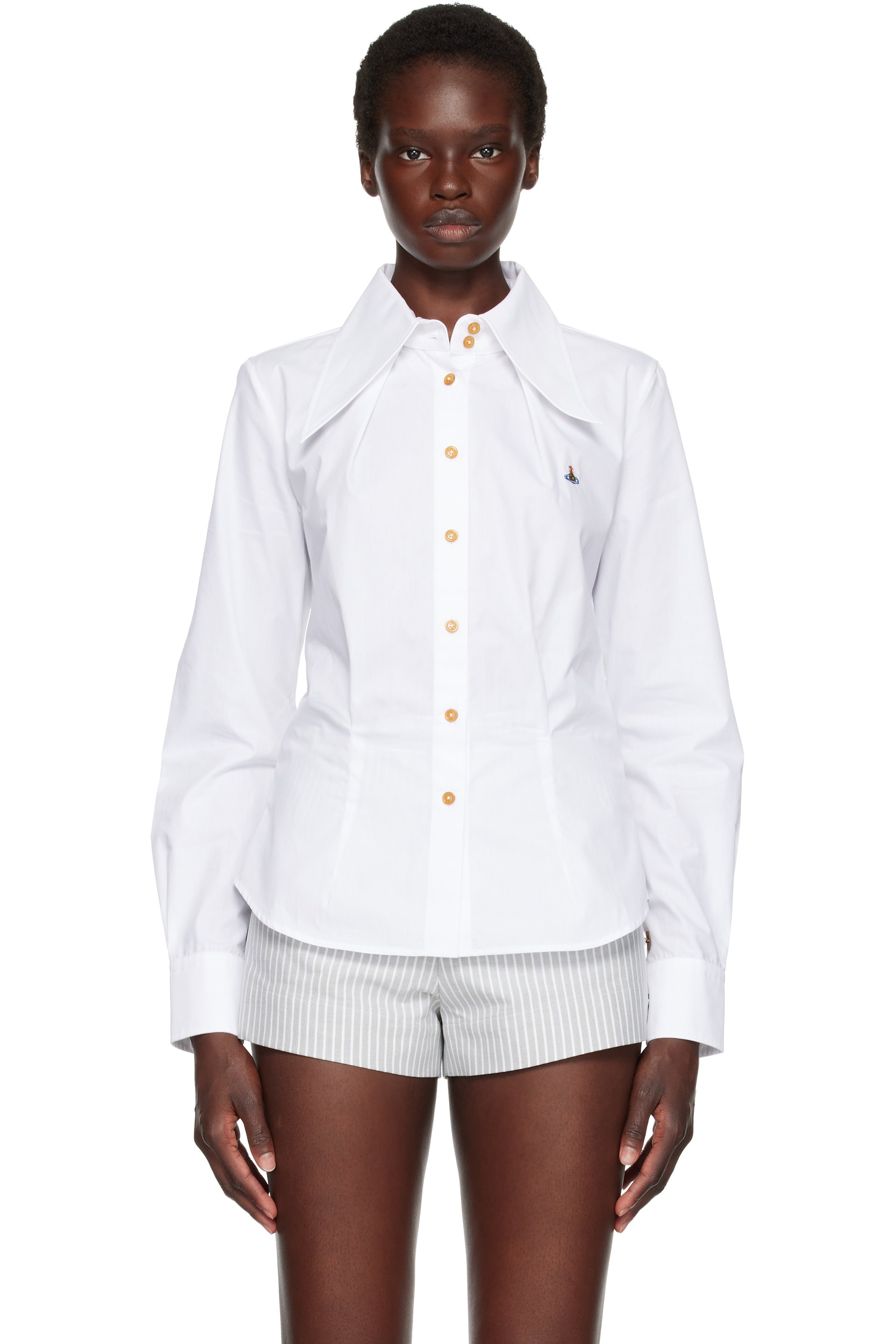 Vivienne Westwood - Chemise Violin blanche