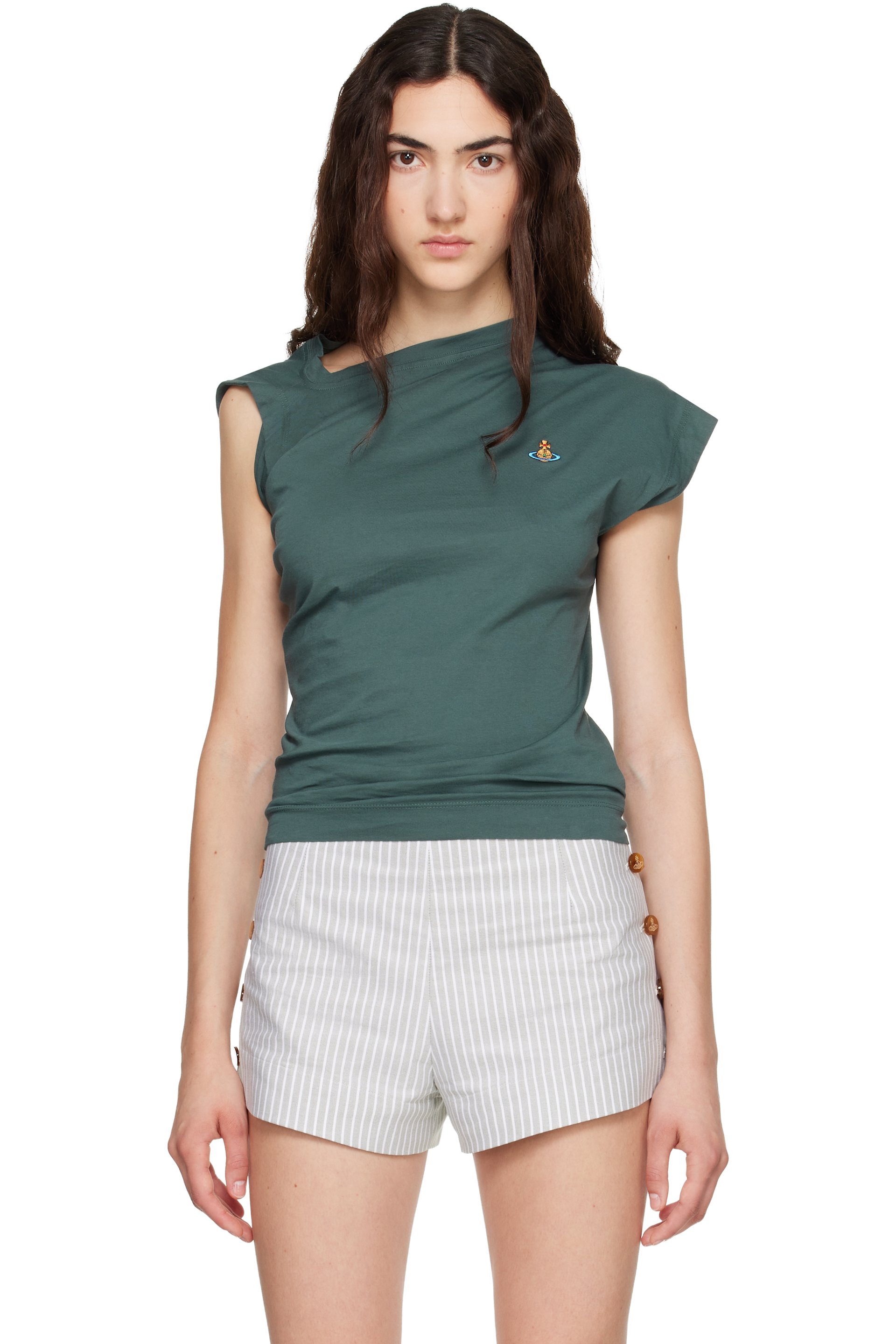 Vivienne Westwood - Green Hebo Top