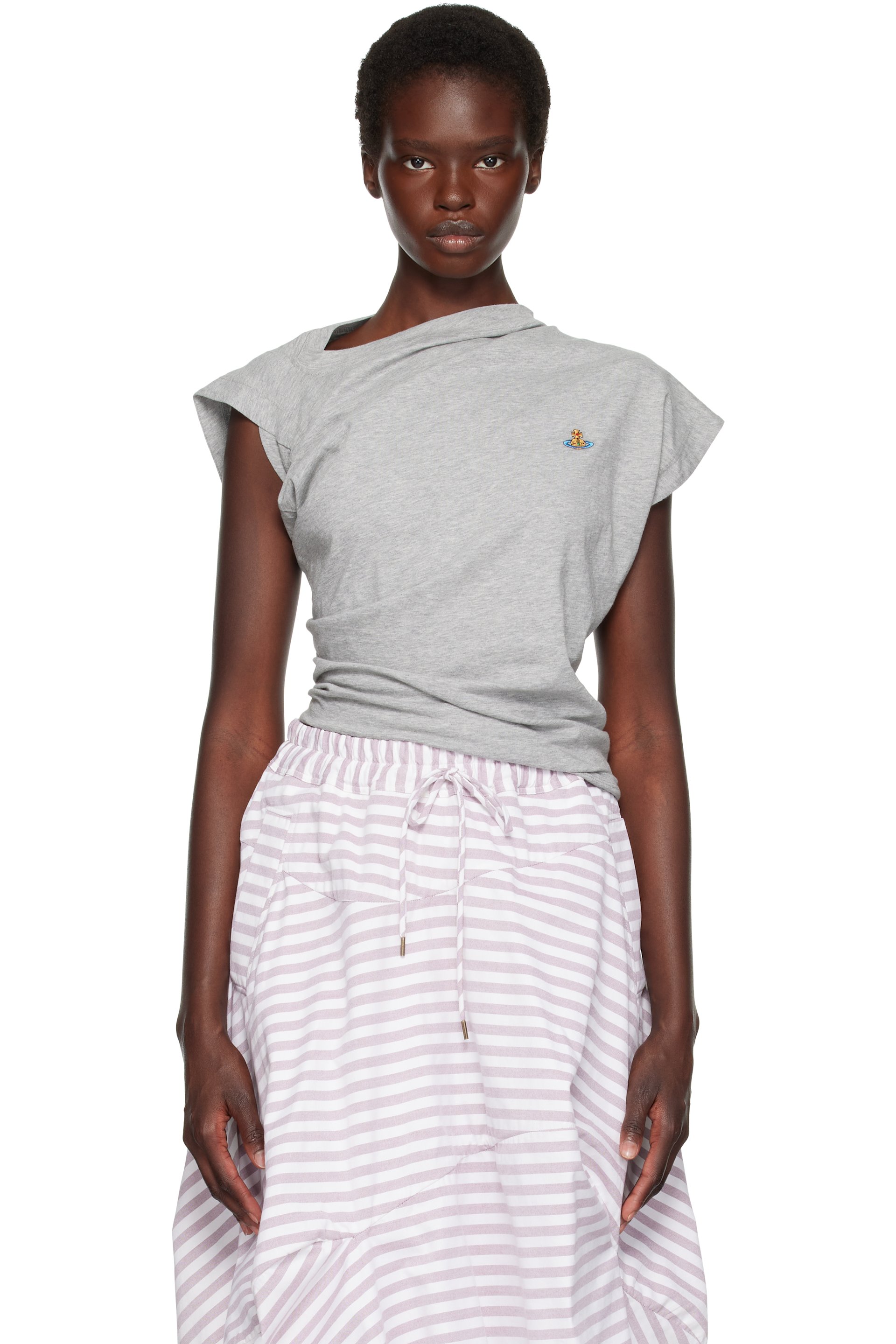 Vivienne Westwood - Gray Hebo Top