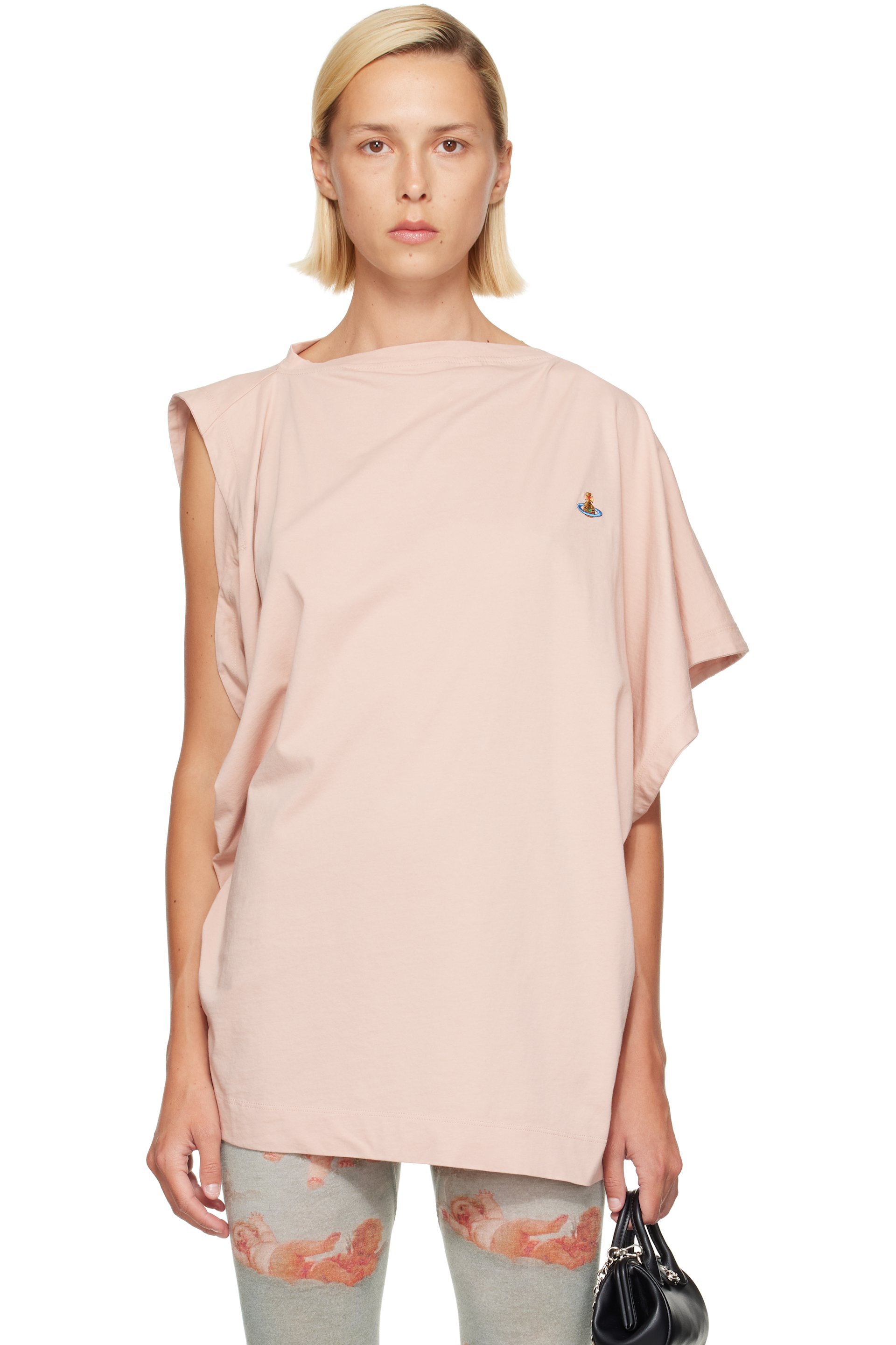 Vivienne Westwood - T-shirt surdimensionné Hebo rose