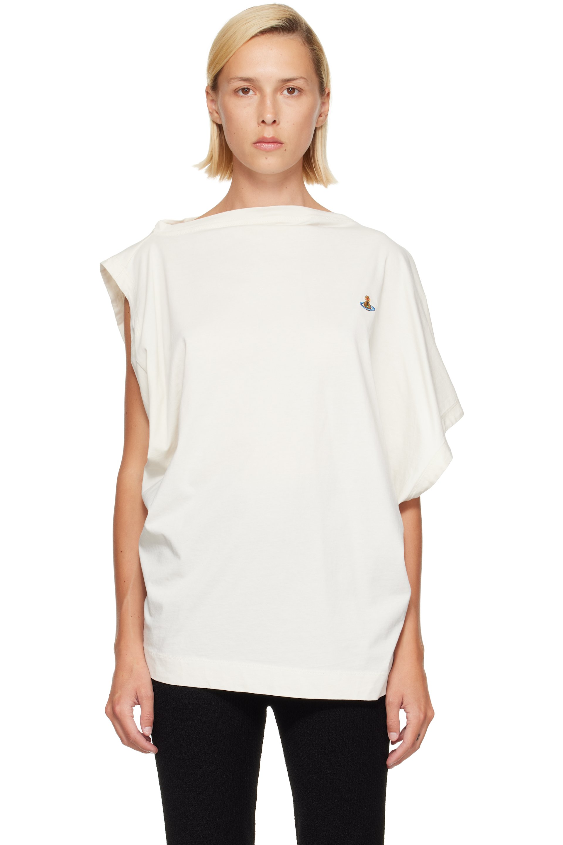 Vivienne Westwood - Off-White Oversized Hebo T-shirt