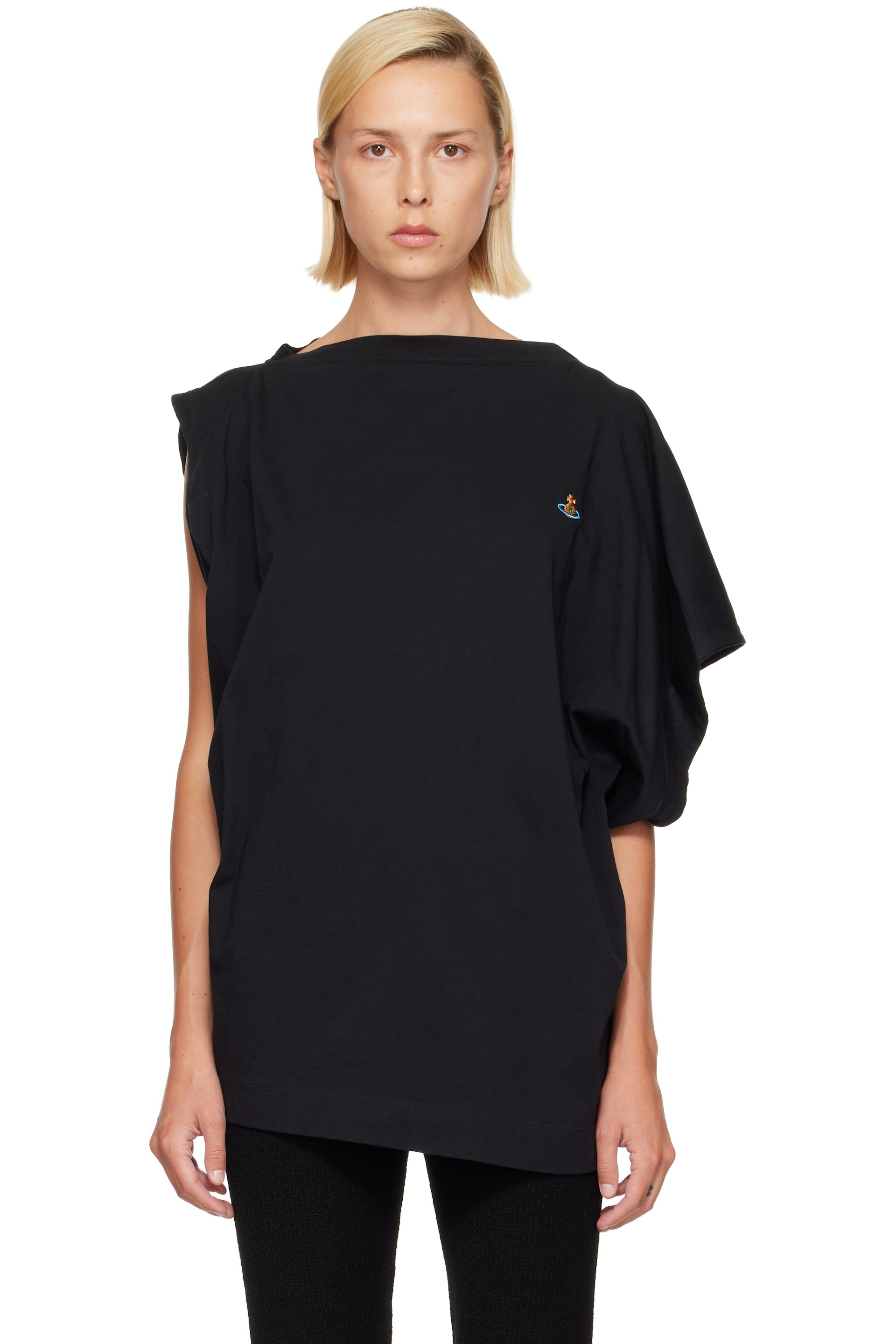 Vivienne Westwood - Black Oversized Hebo T-shirt