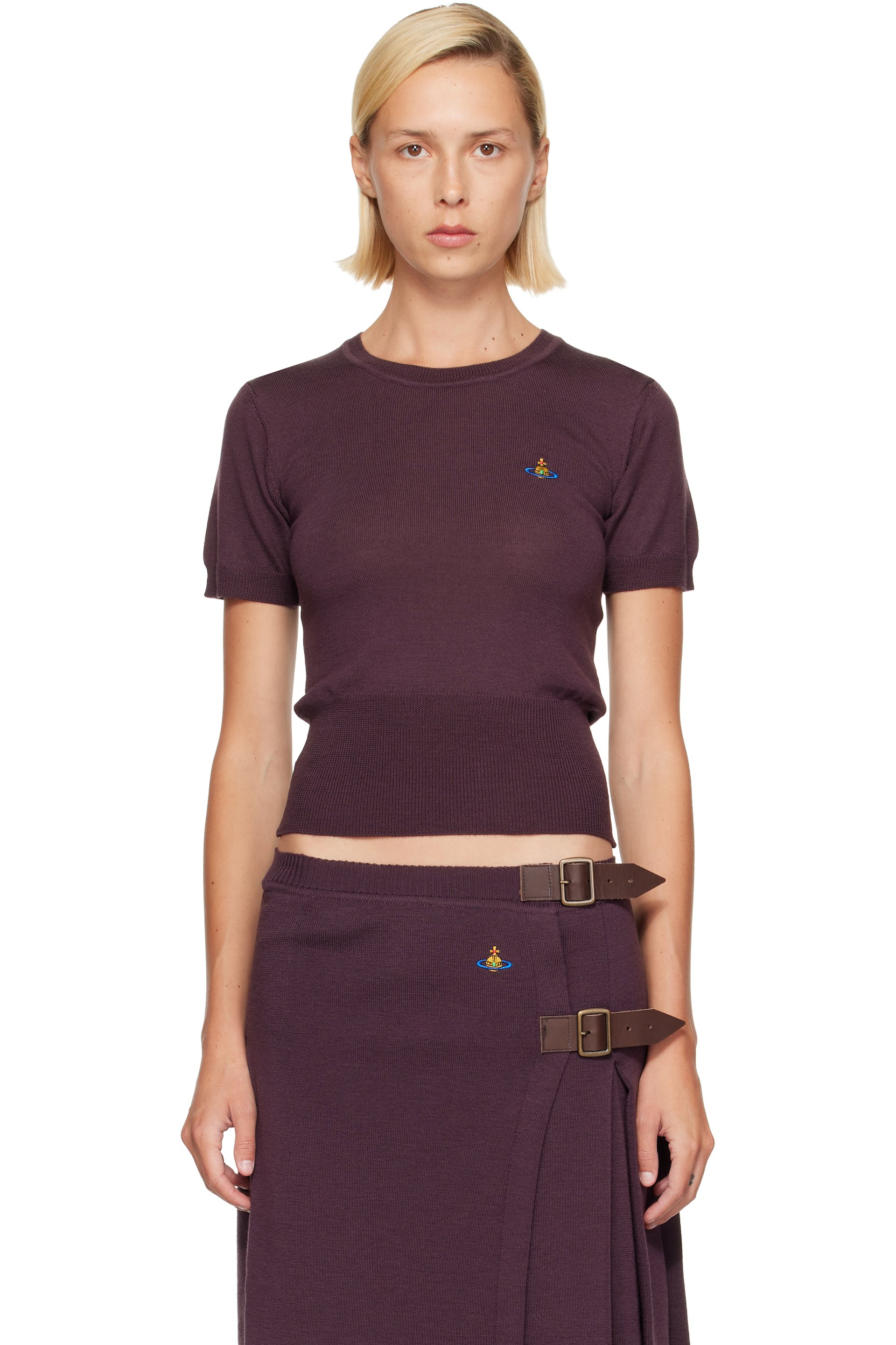 Vivienne Westwood - T-shirt Bea mauve