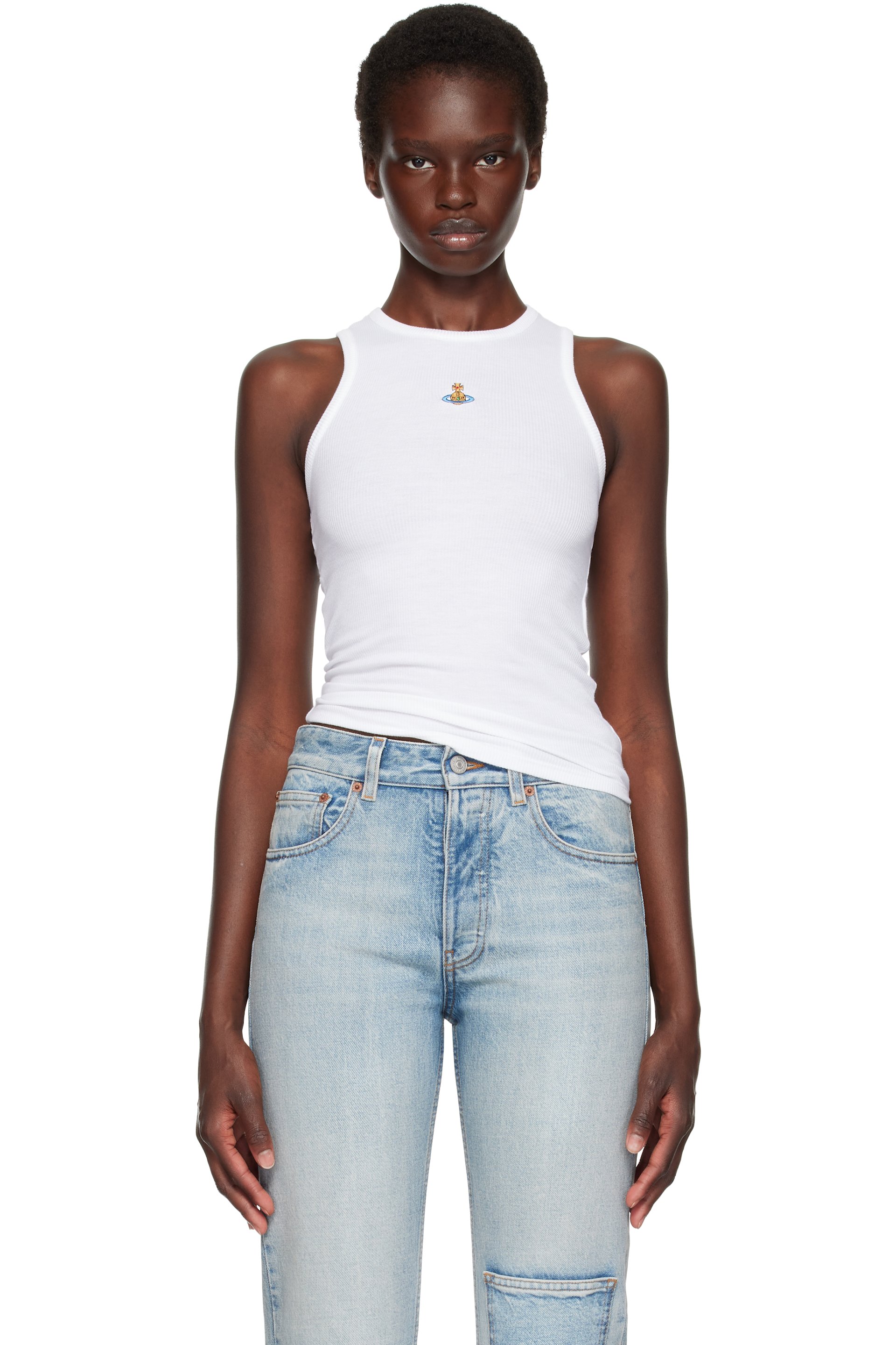 Vivienne Westwood - White 90s Tank Top