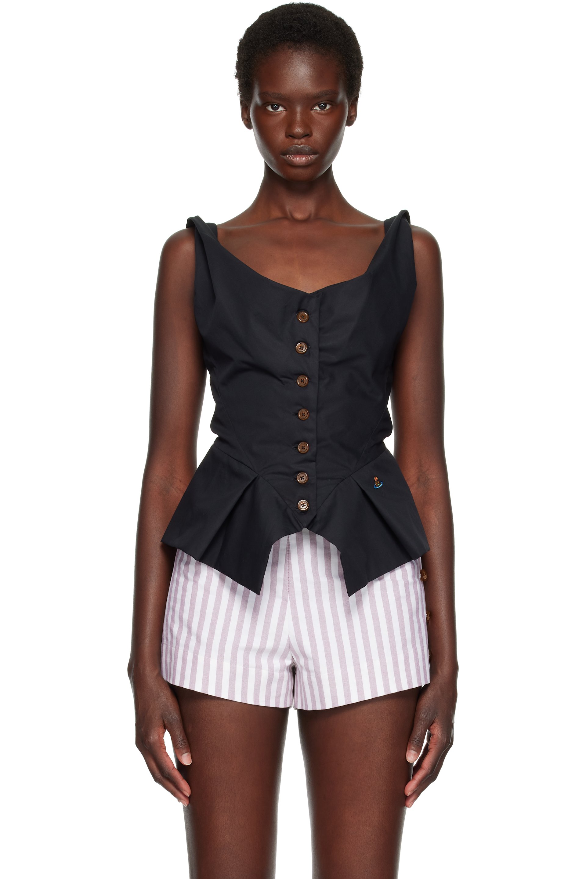Vivienne Westwood - Black Monday Vest Top