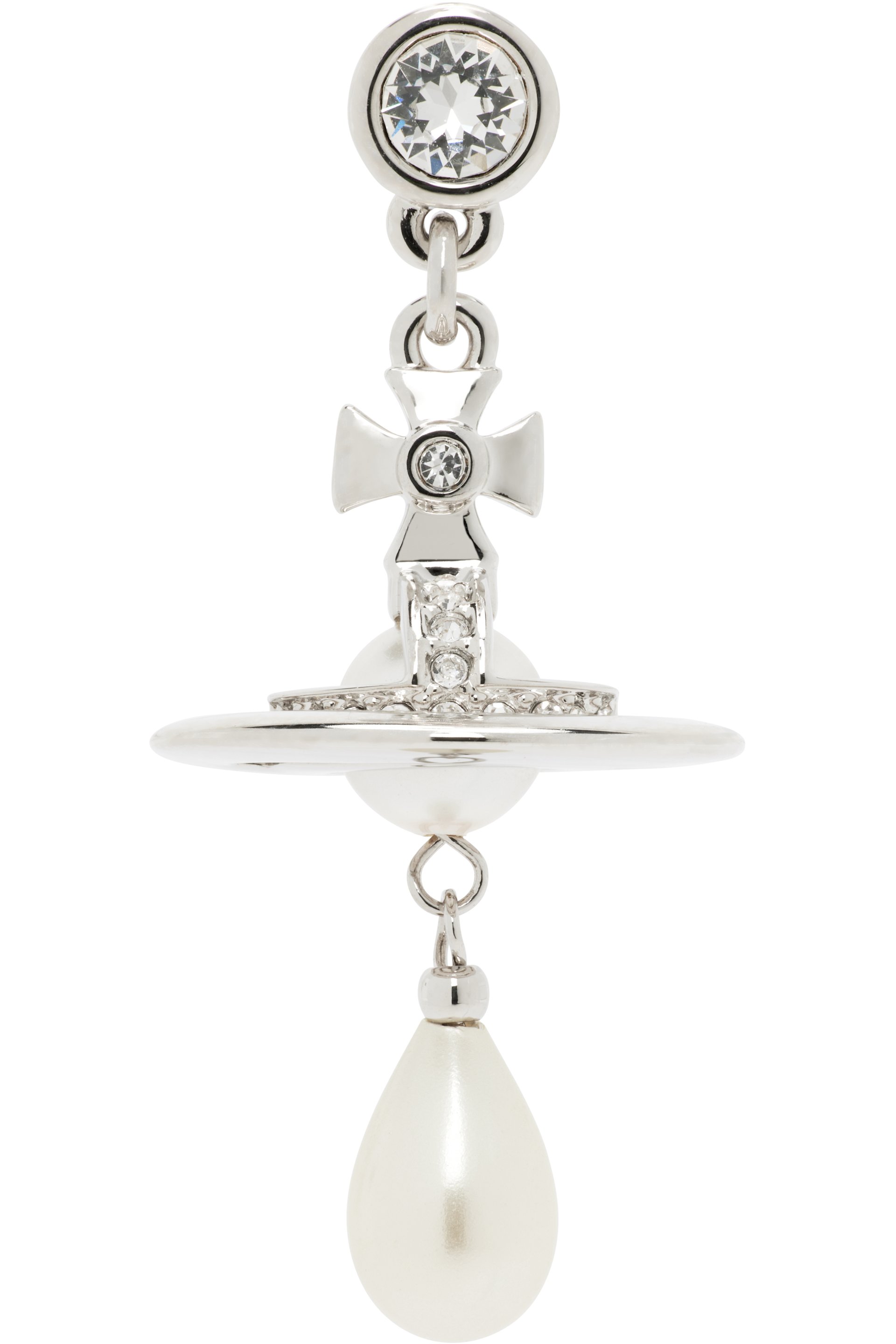 Vivienne Westwood - Man. Pearl Drop Single Earring