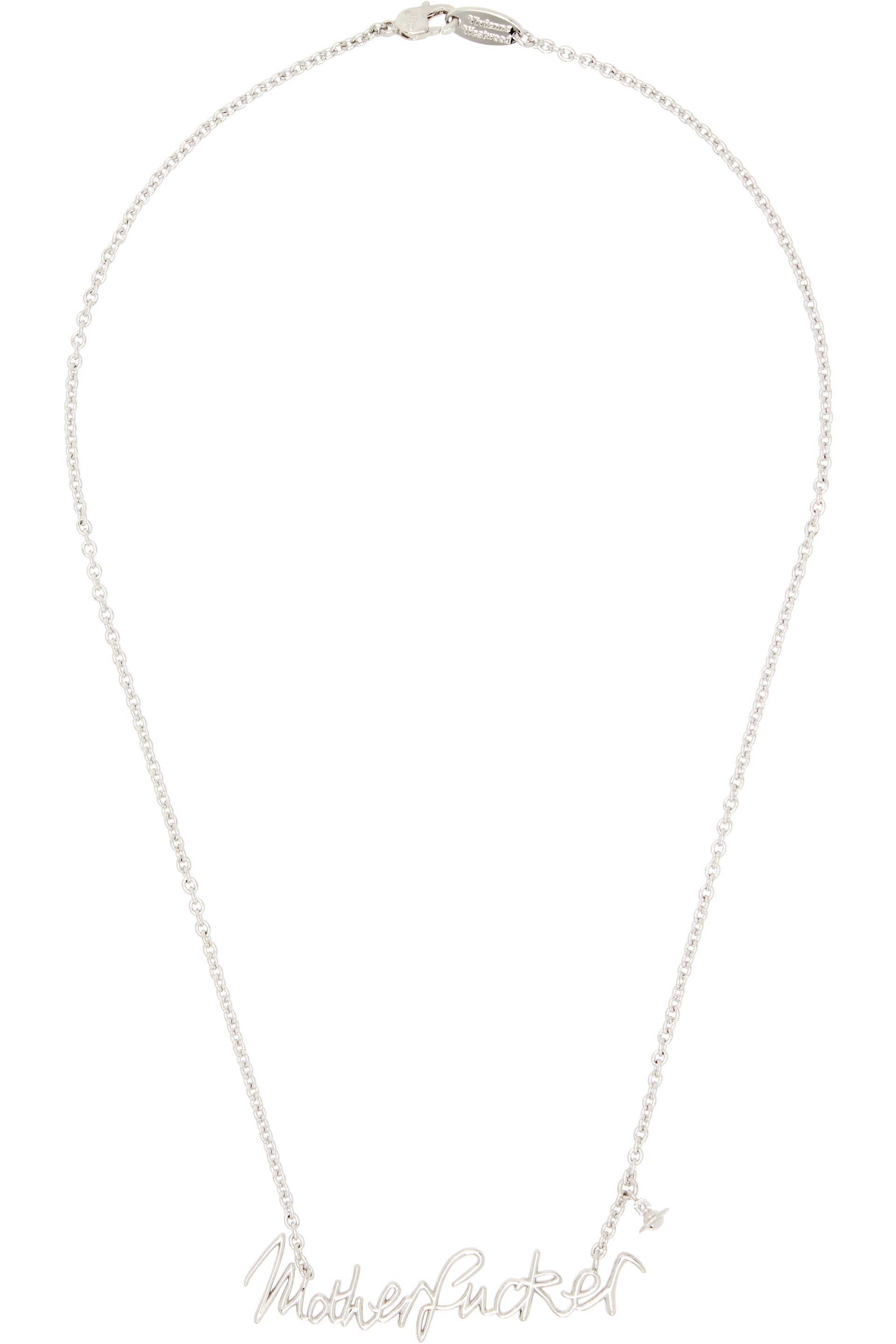 Vivienne Westwood - 'Motherfucker' Pendant Necklace