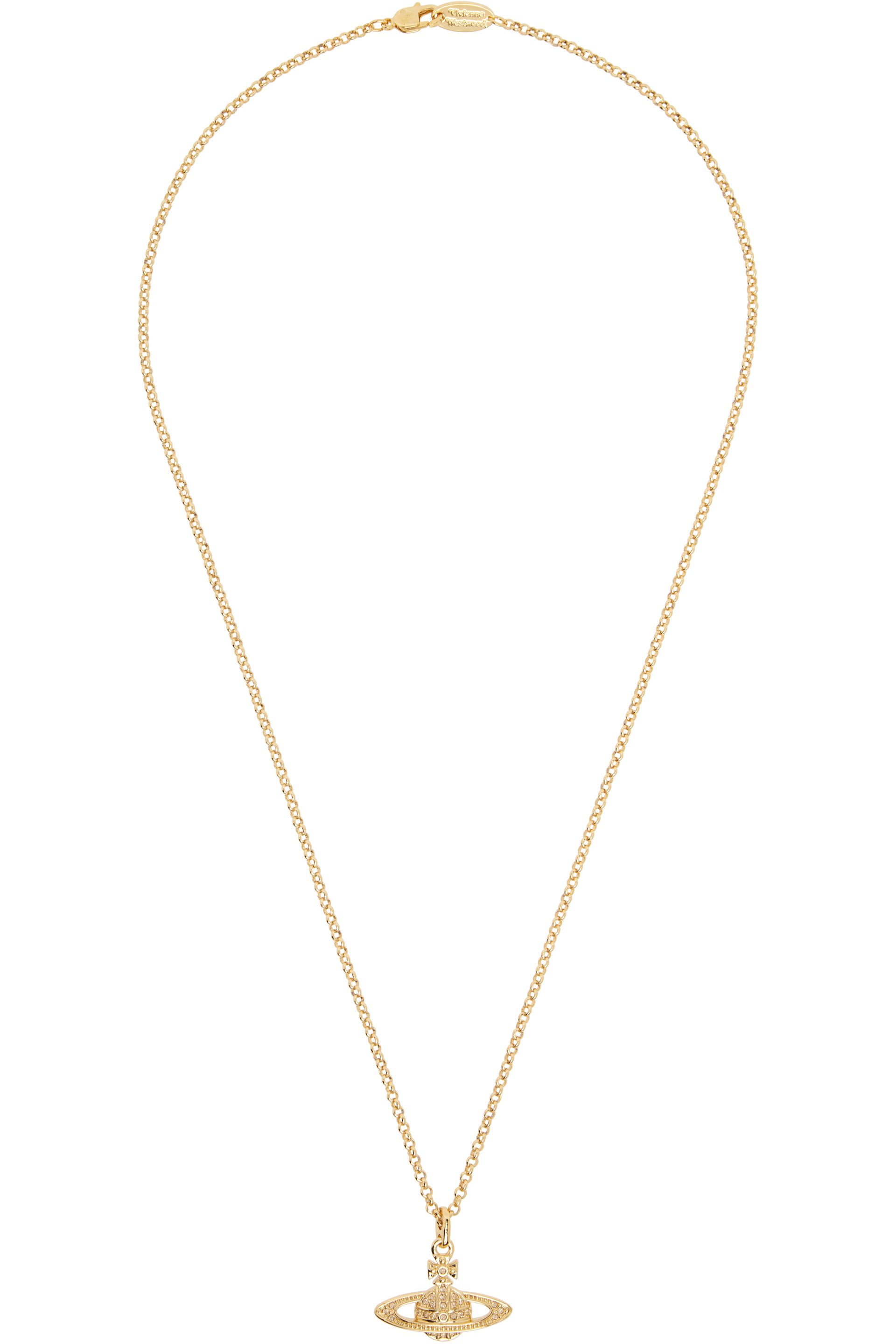 Vivienne Westwood - Mini Bas Relief Orb Pendant Necklace