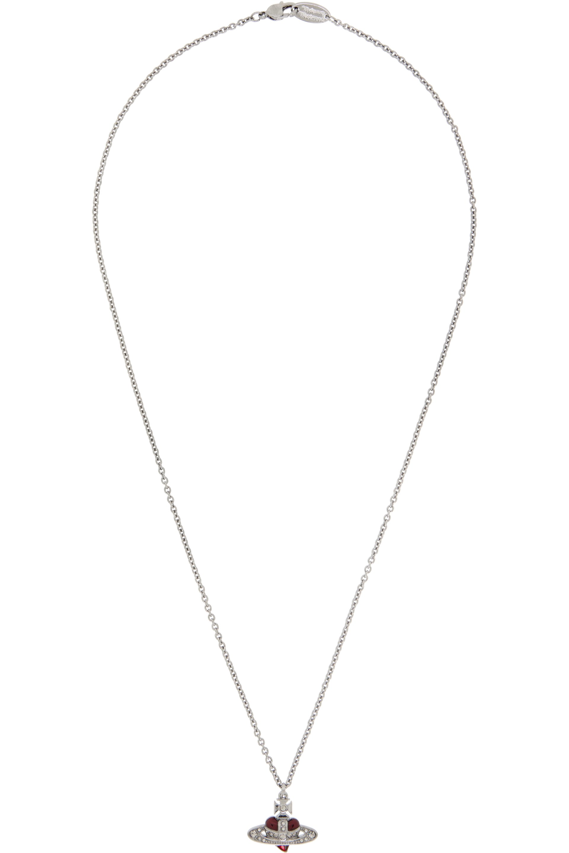Vivienne Westwood - Diamante Heart Pendant Necklace