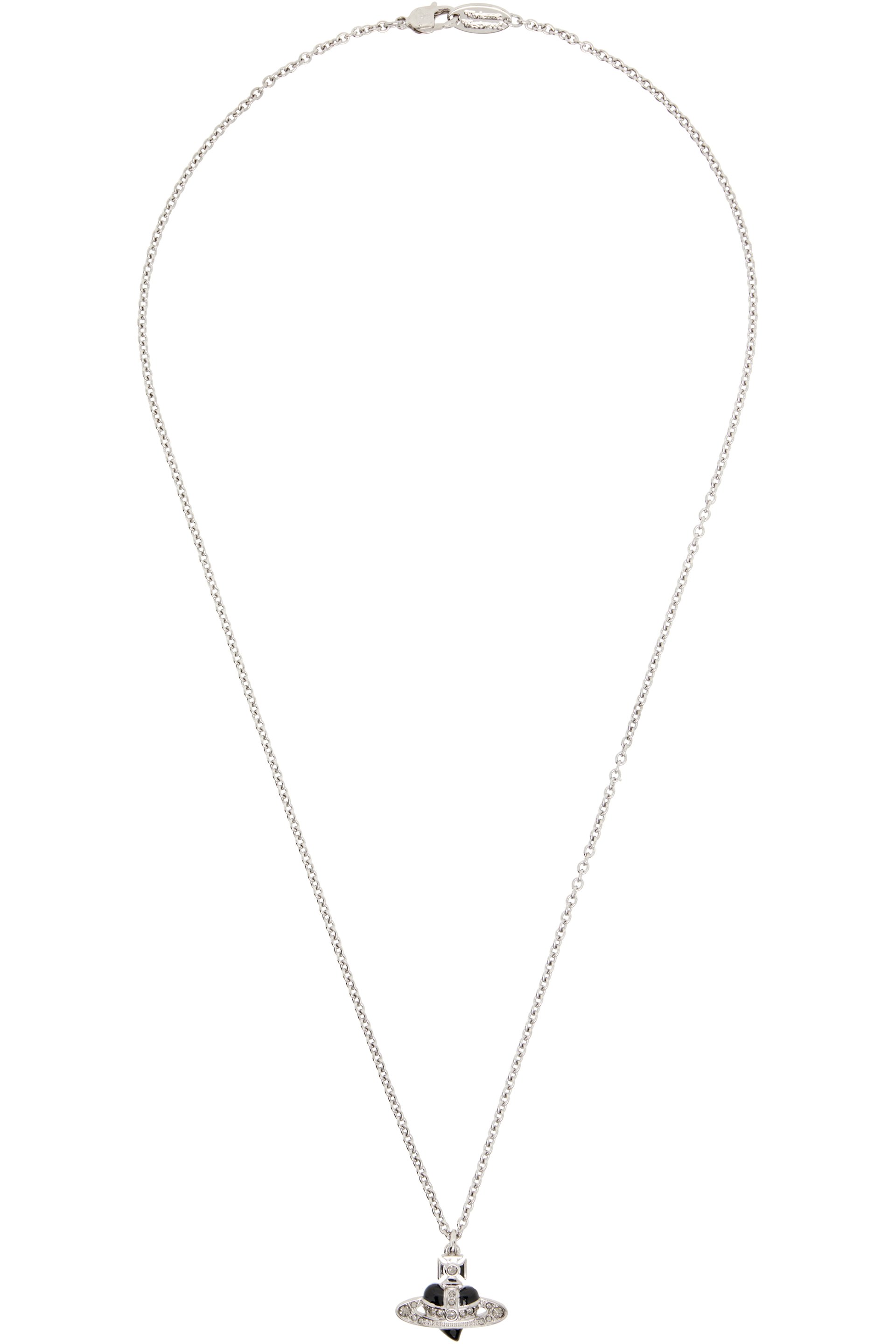 Vivienne Westwood - Man Diamante Heart Pendant Necklace