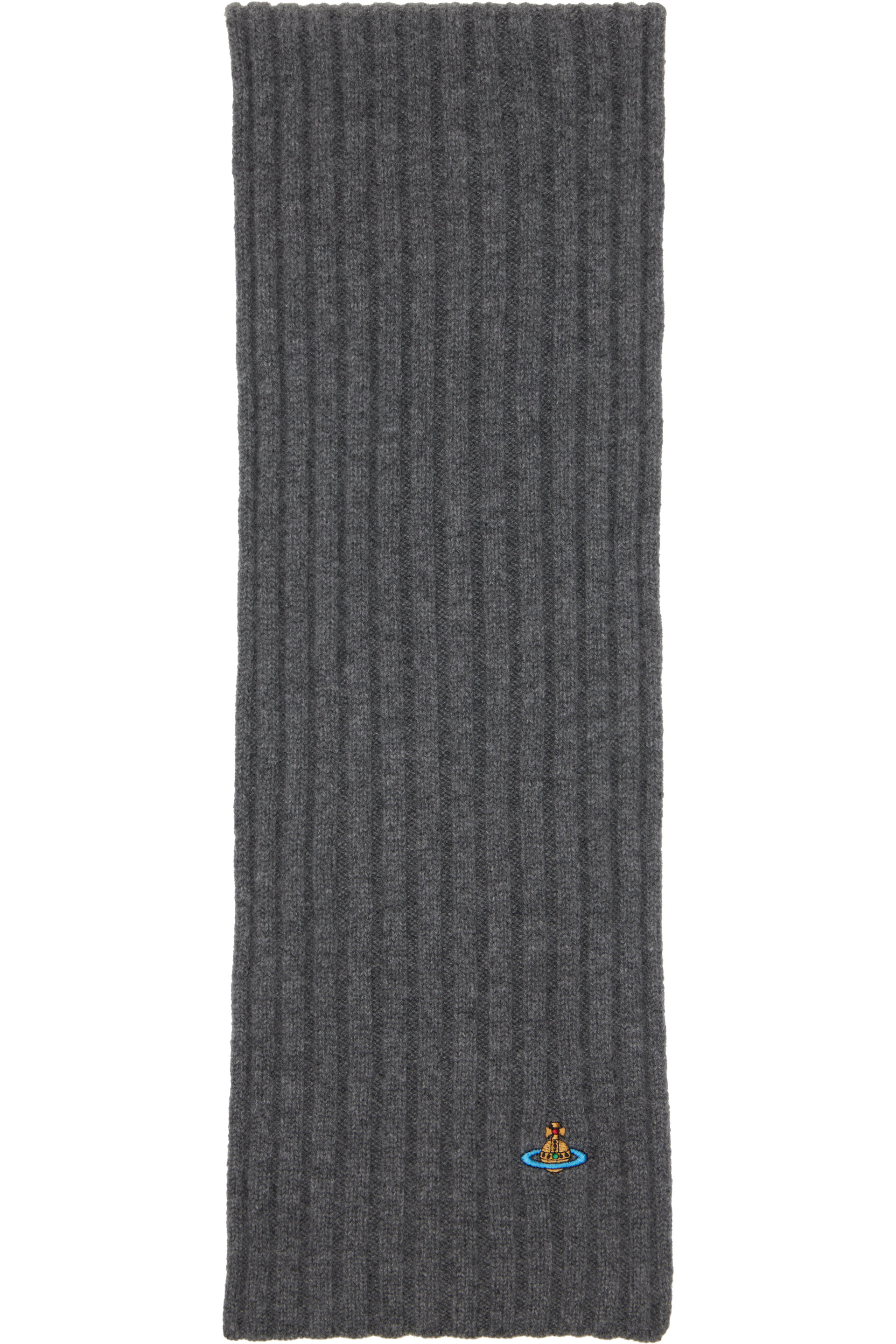 Vivienne Westwood - Gray Cashmere Scarf