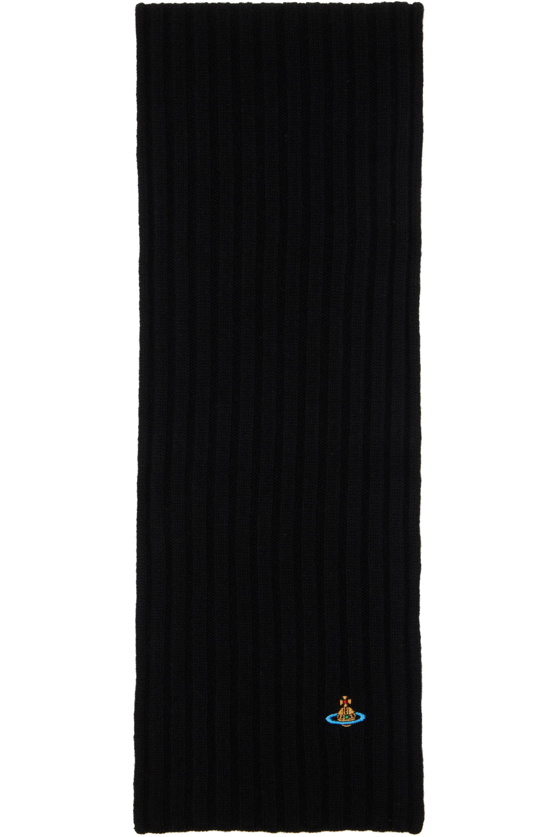 Vivienne Westwood - Black Cashmere Scarf