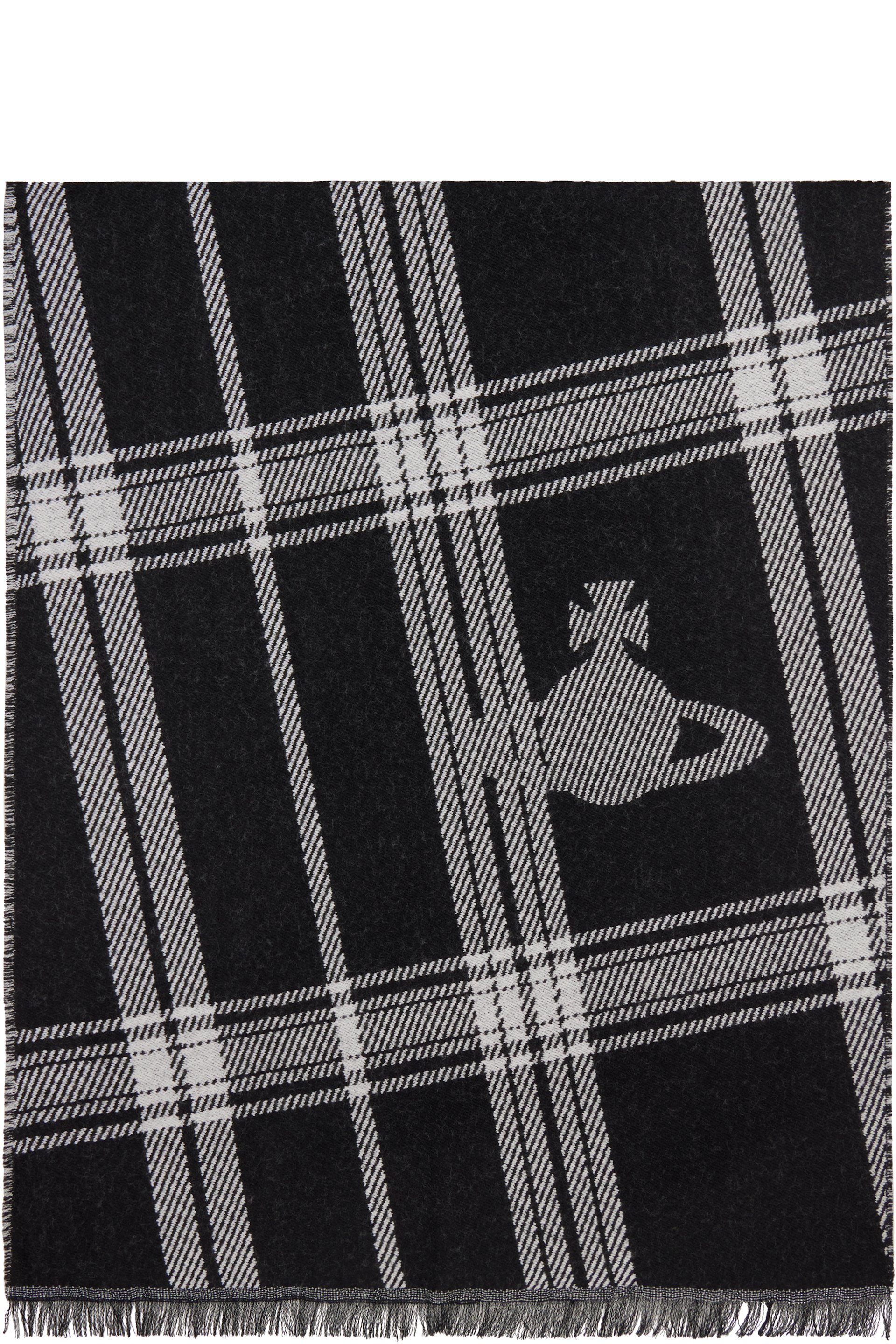 Vivienne Westwood - Black Wool Scarf