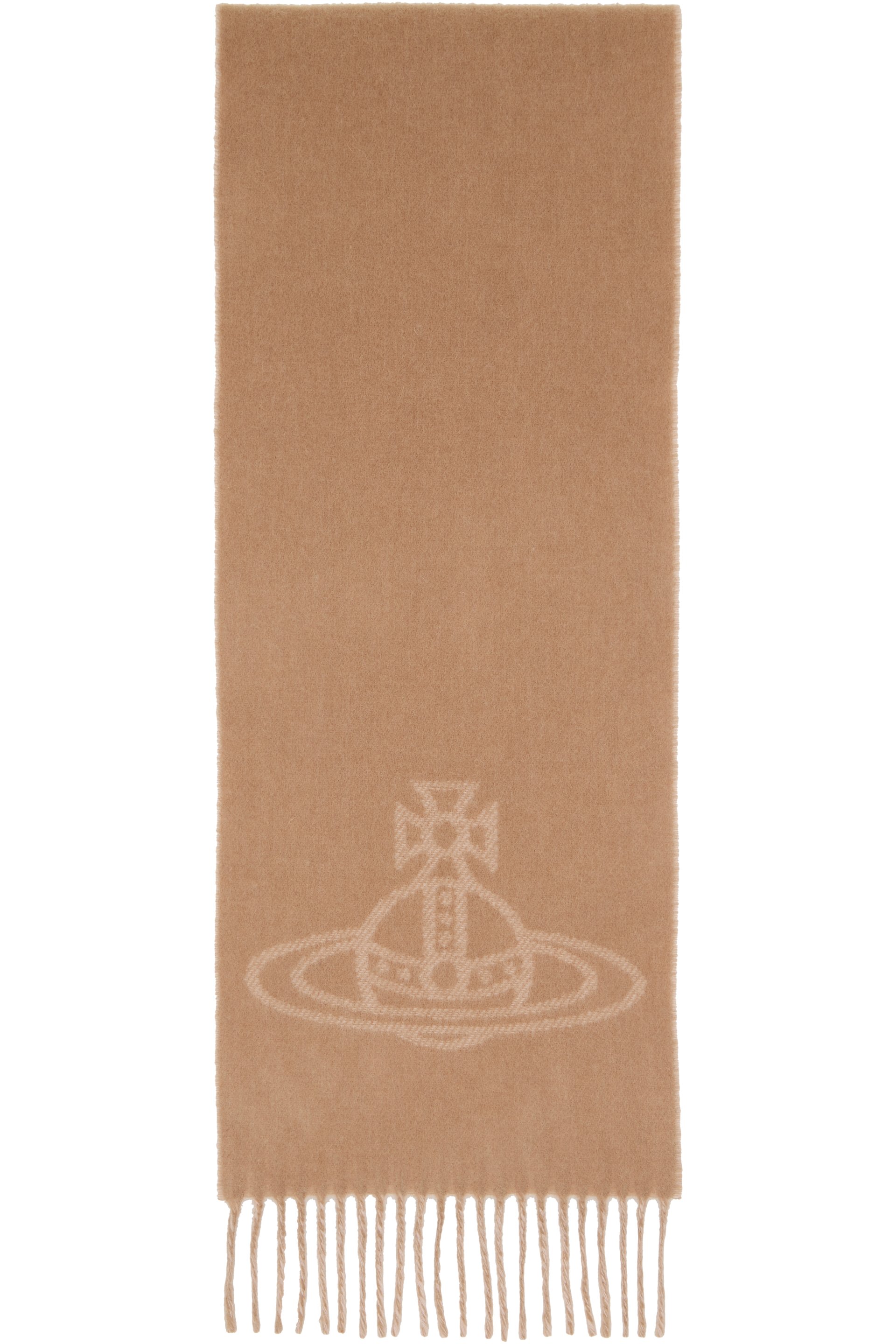 Vivienne Westwood - Beige Double Face Scarf