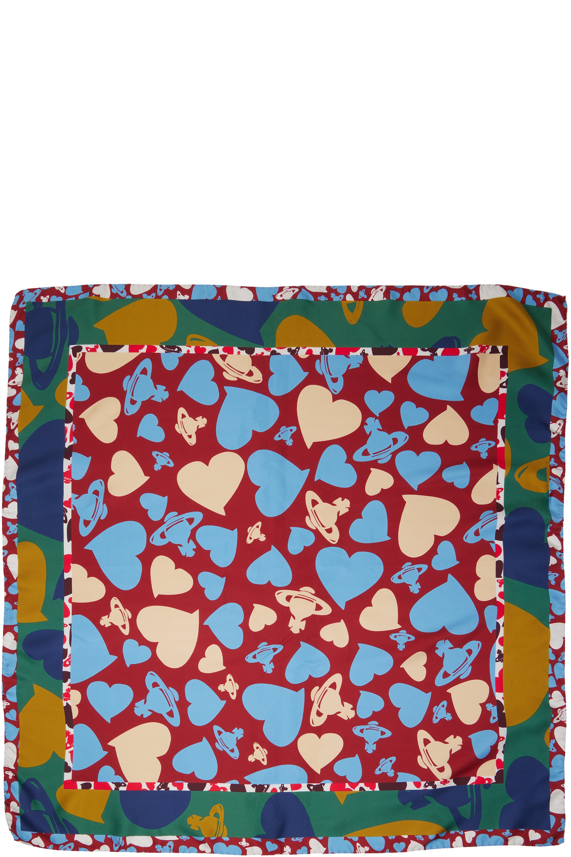 Vivienne Westwood - Multicolor Square Scarf