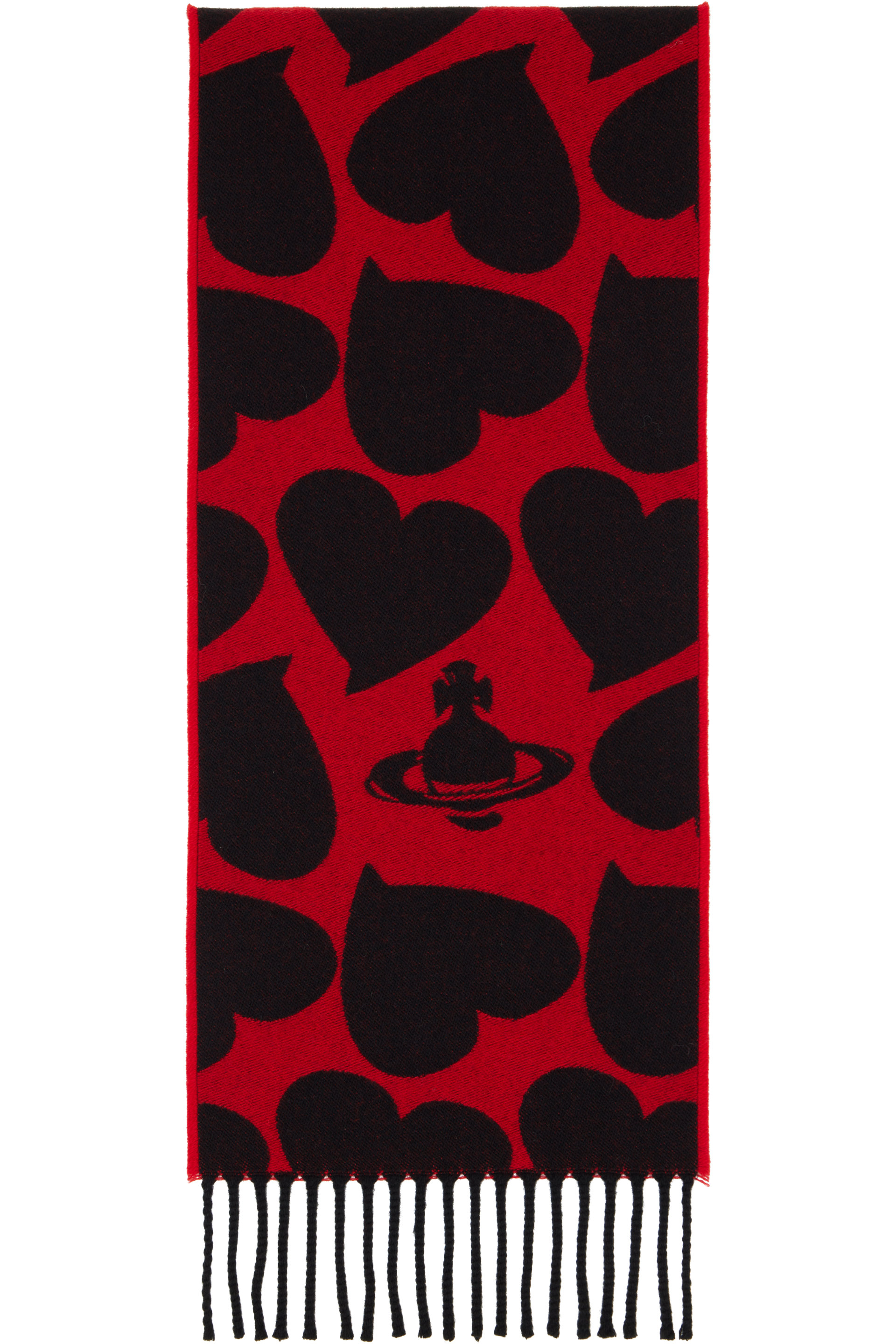 Vivienne Westwood - Red Thin Scarf