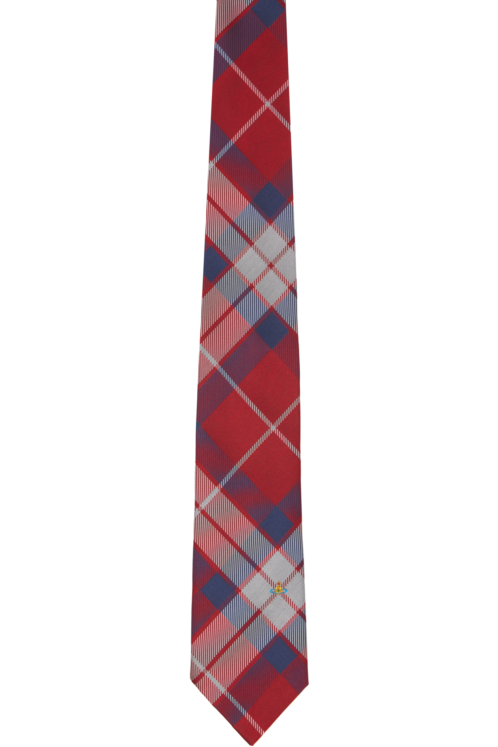 Vivienne Westwood - Red 8.5cm Check Tie