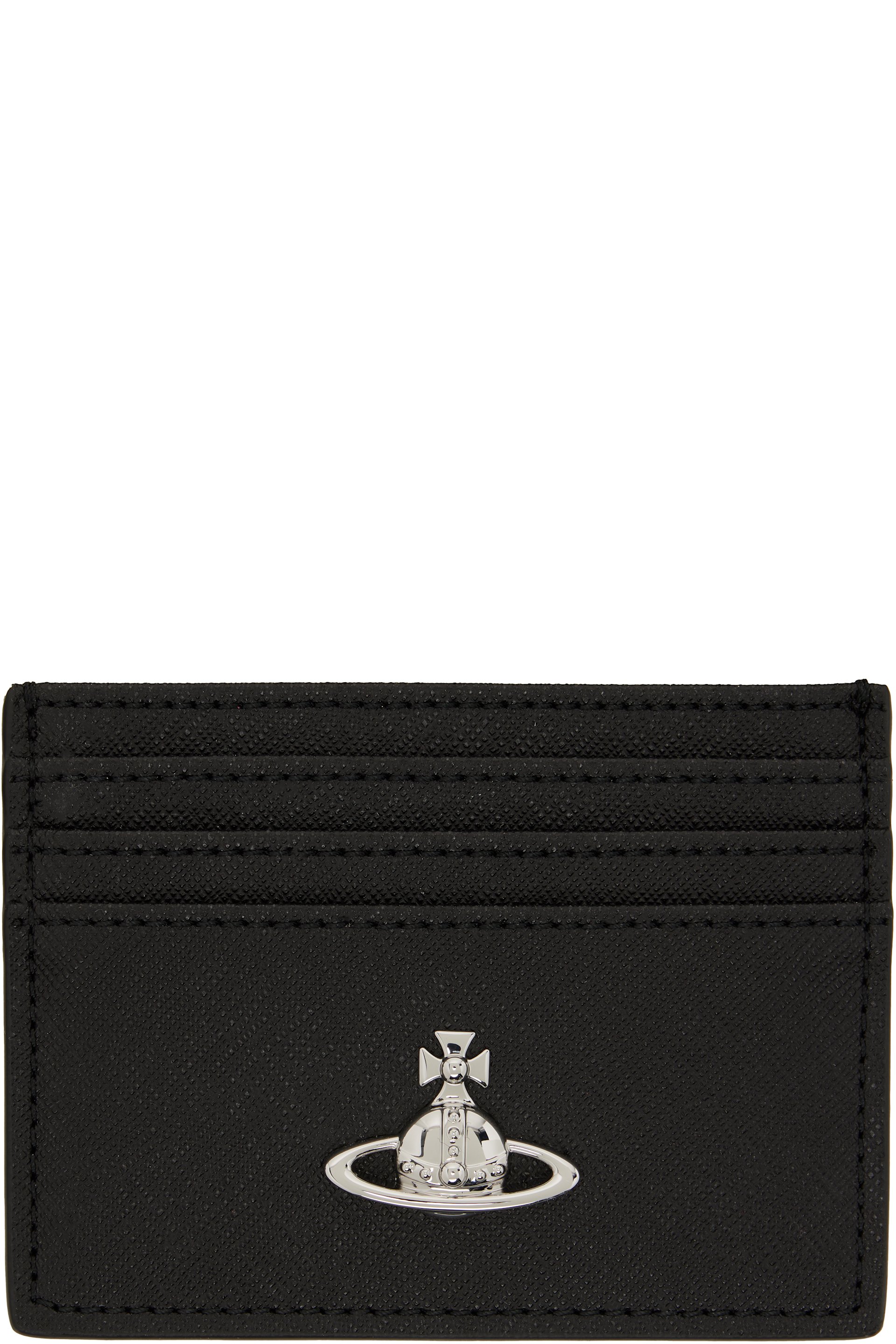 Vivienne Westwood - Black Flat Card Holder