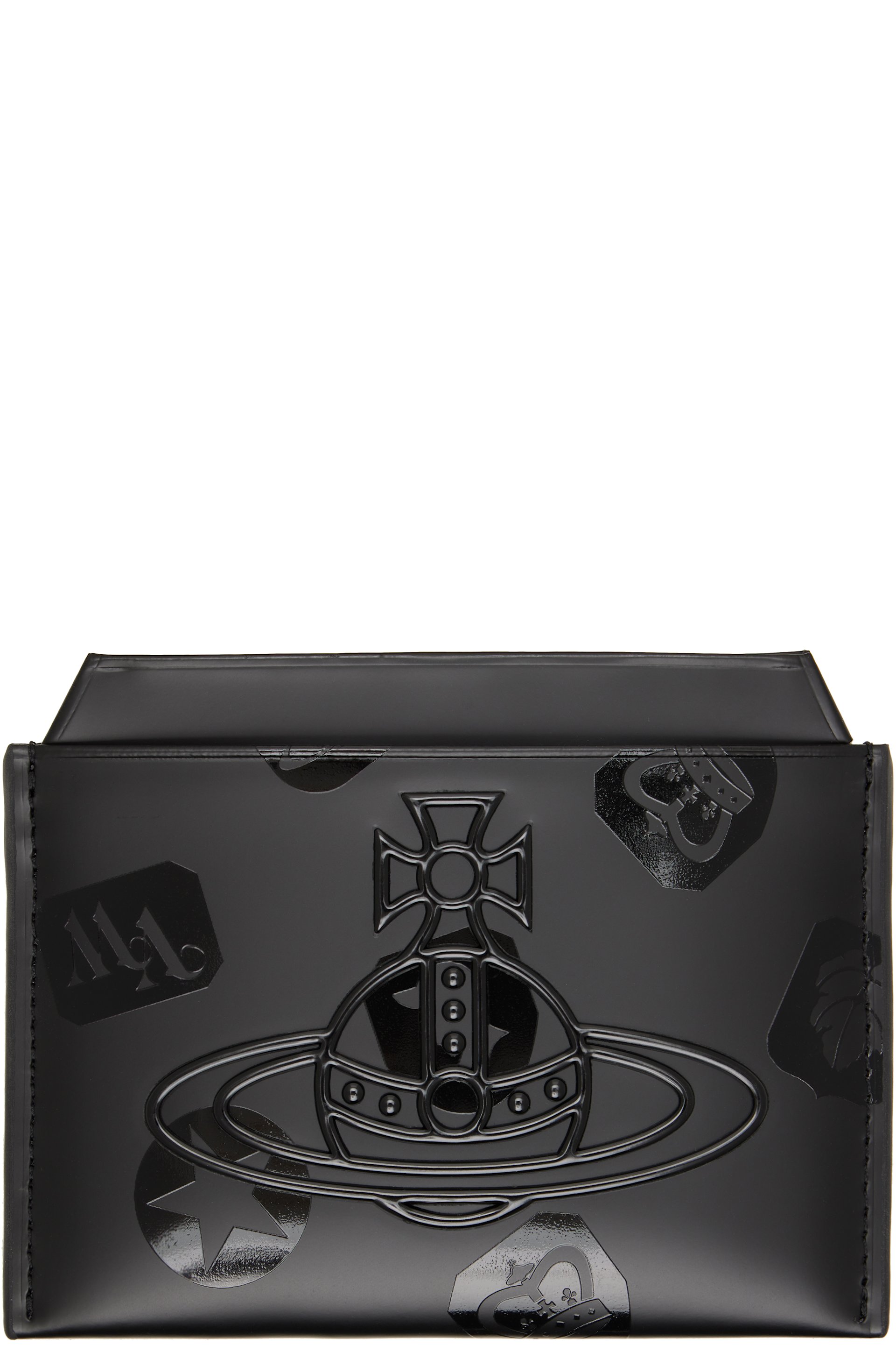 Vivienne Westwood - Black Flat Card Holder