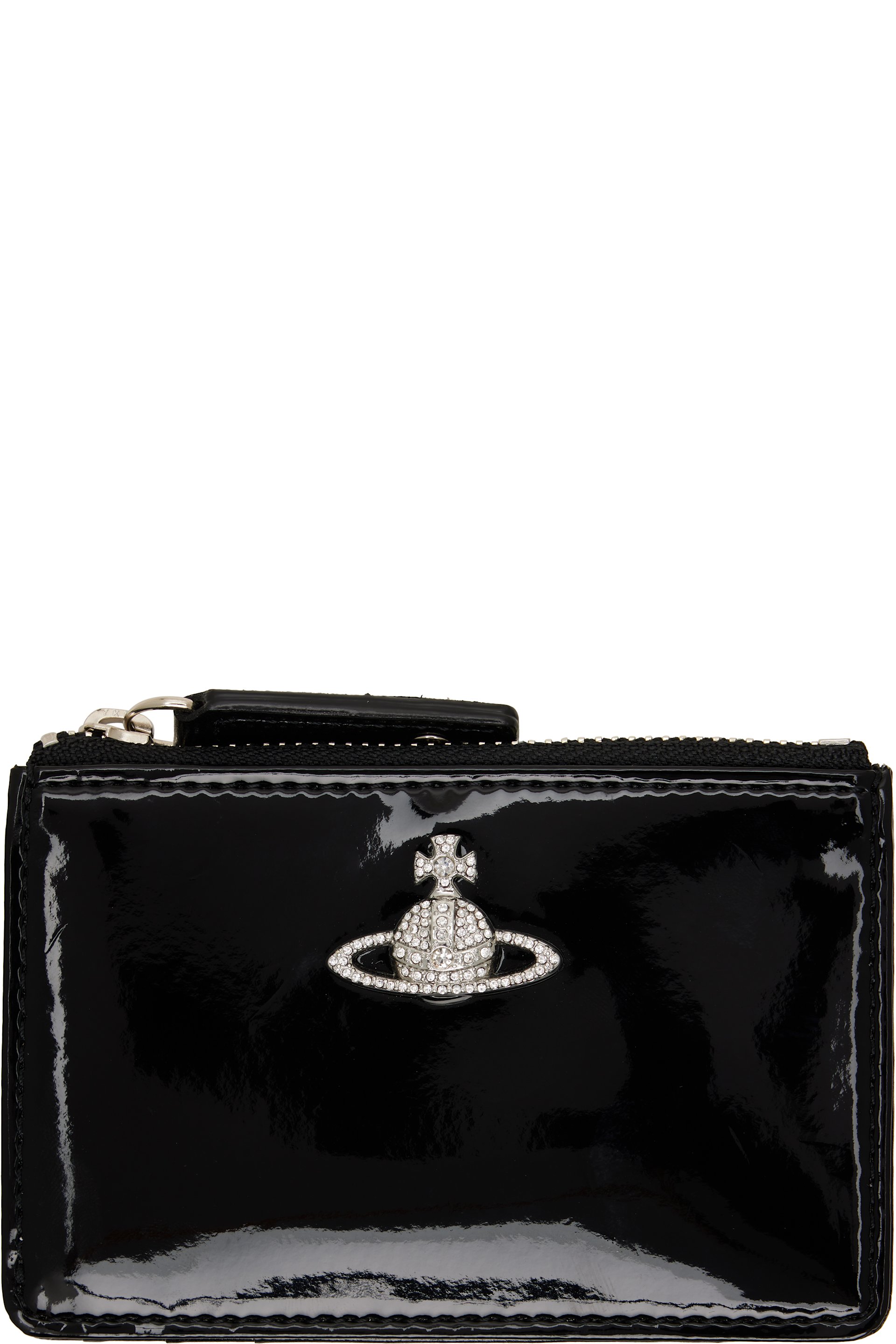 Vivienne Westwood - Black Slim Long Card Holder