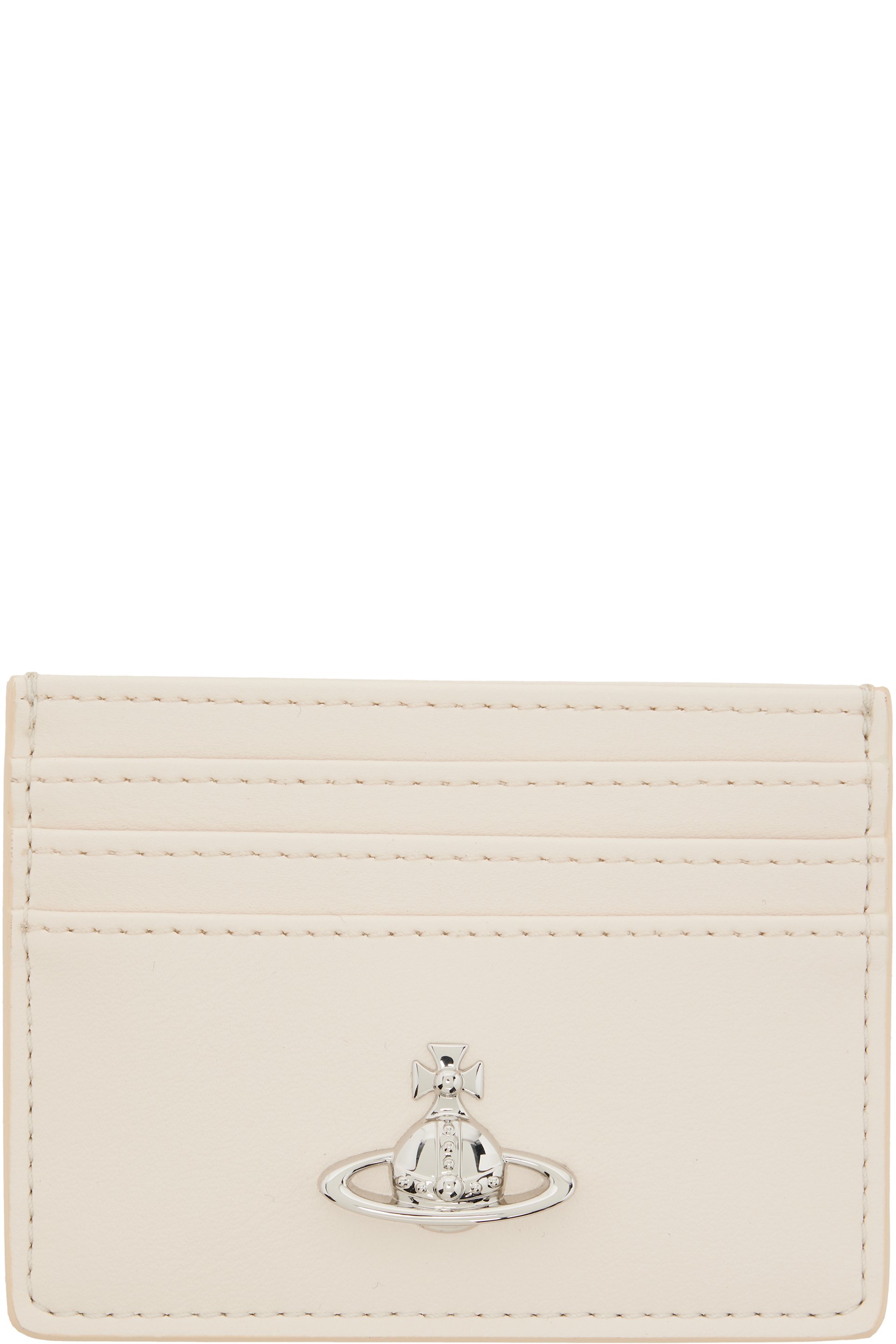 Vivienne Westwood - Off-White Flat Card Holder