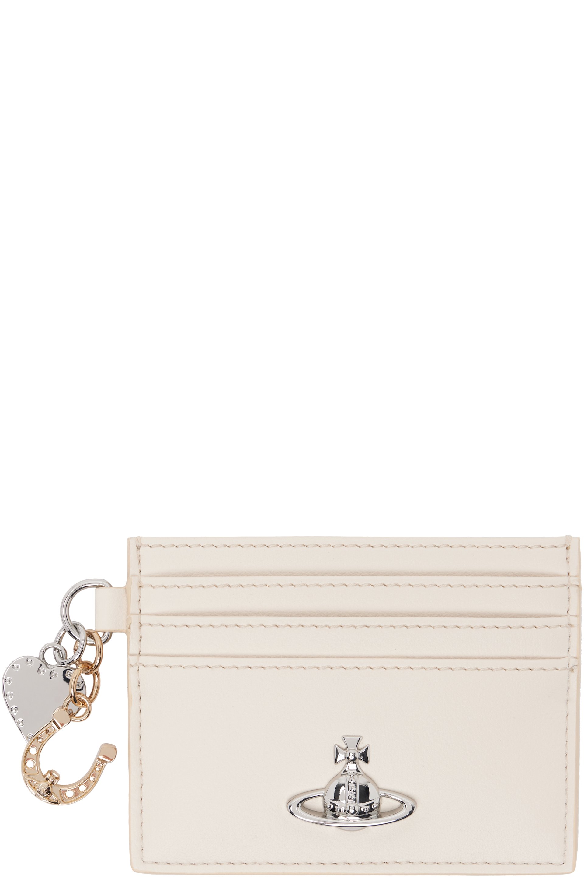 Vivienne Westwood - Off-White Charms Card Holder