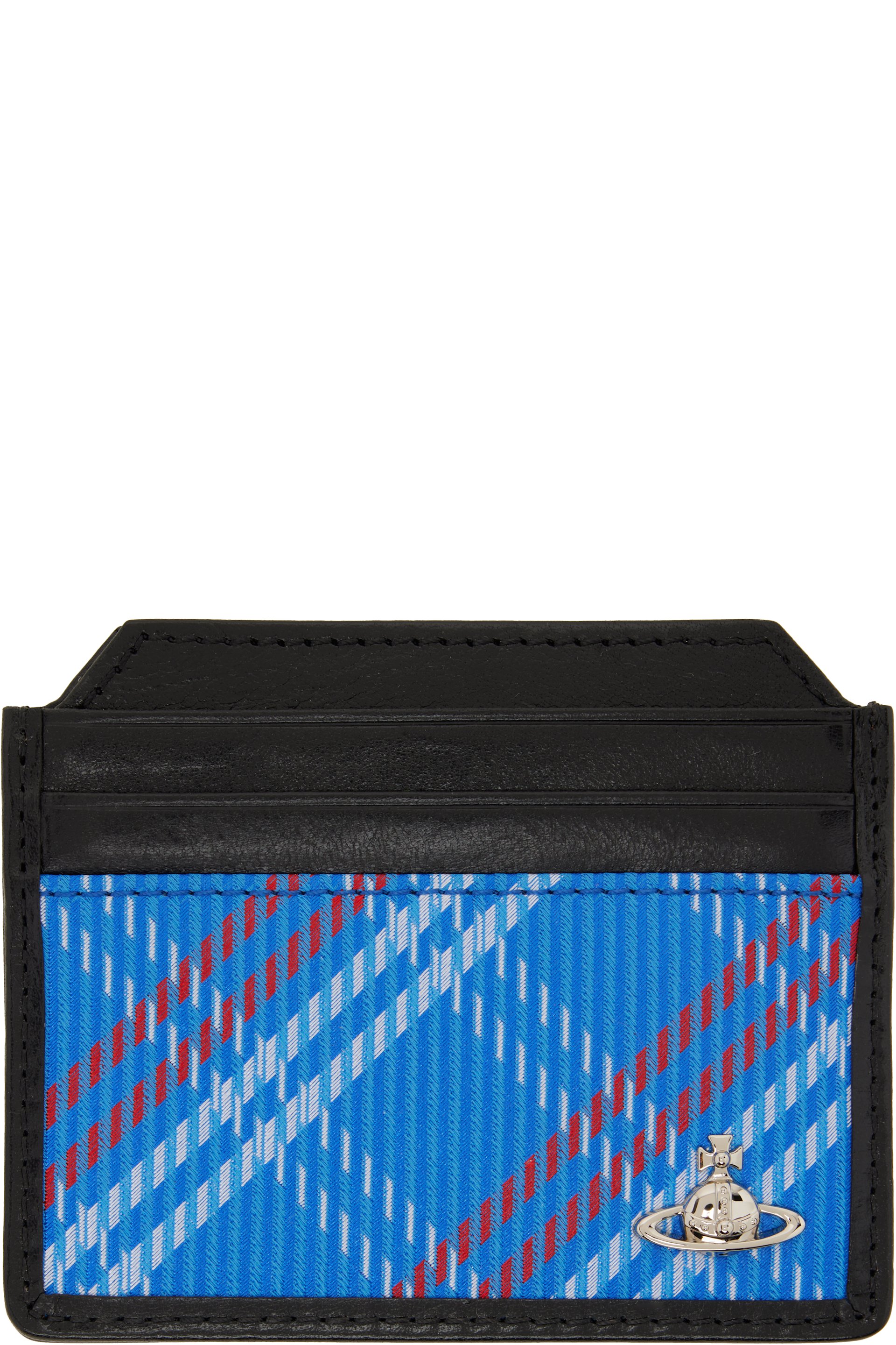 Vivienne Westwood - Black & Blue Slim Card Holder