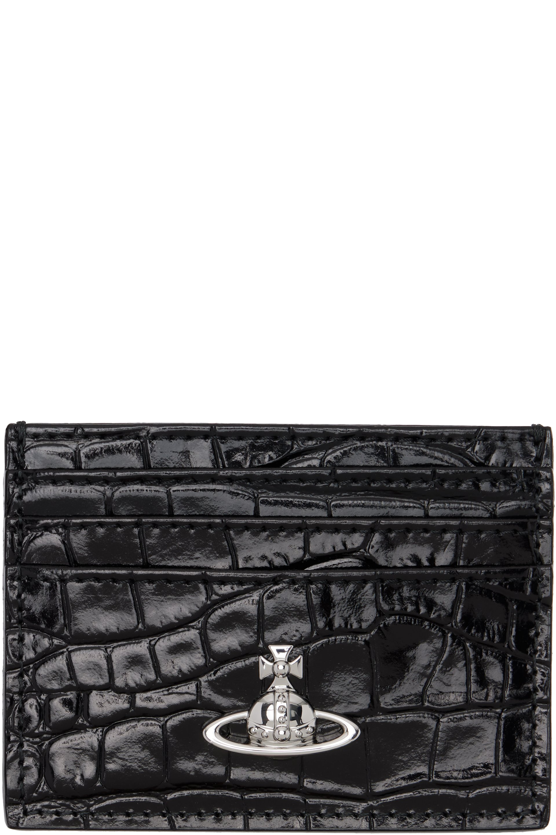 Vivienne Westwood - Black Flat Card Holder