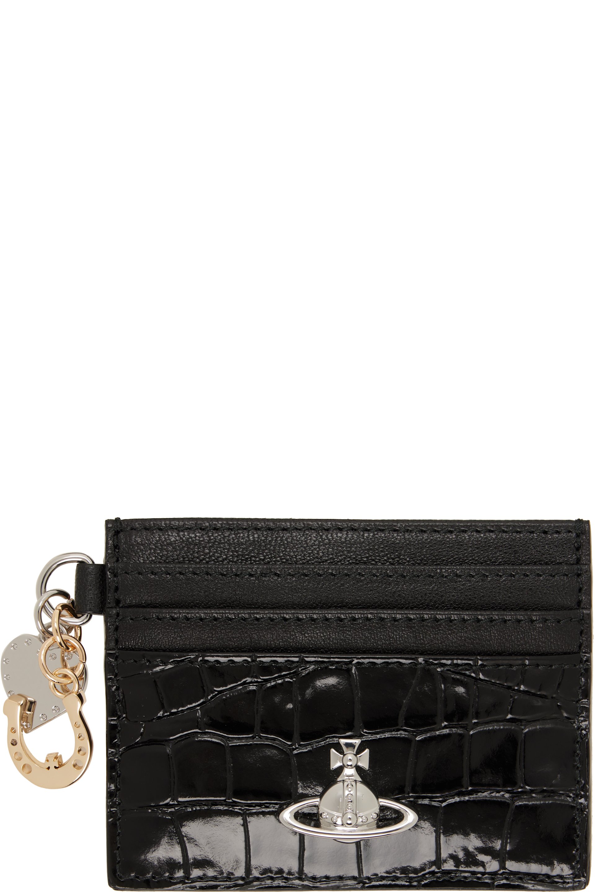 Vivienne Westwood - Black Charm Card Holder
