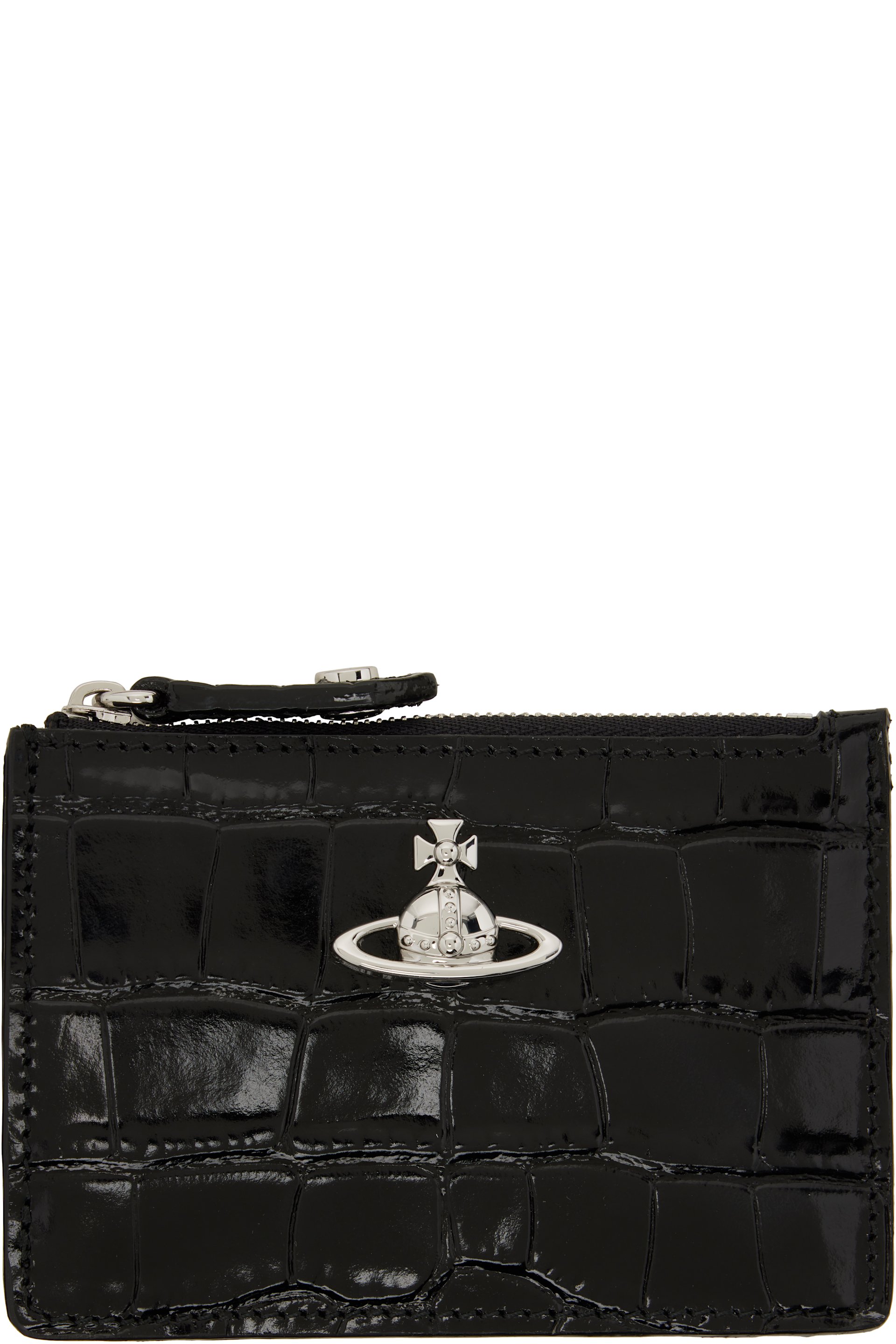 Vivienne Westwood - Black Slim Long Card Holder