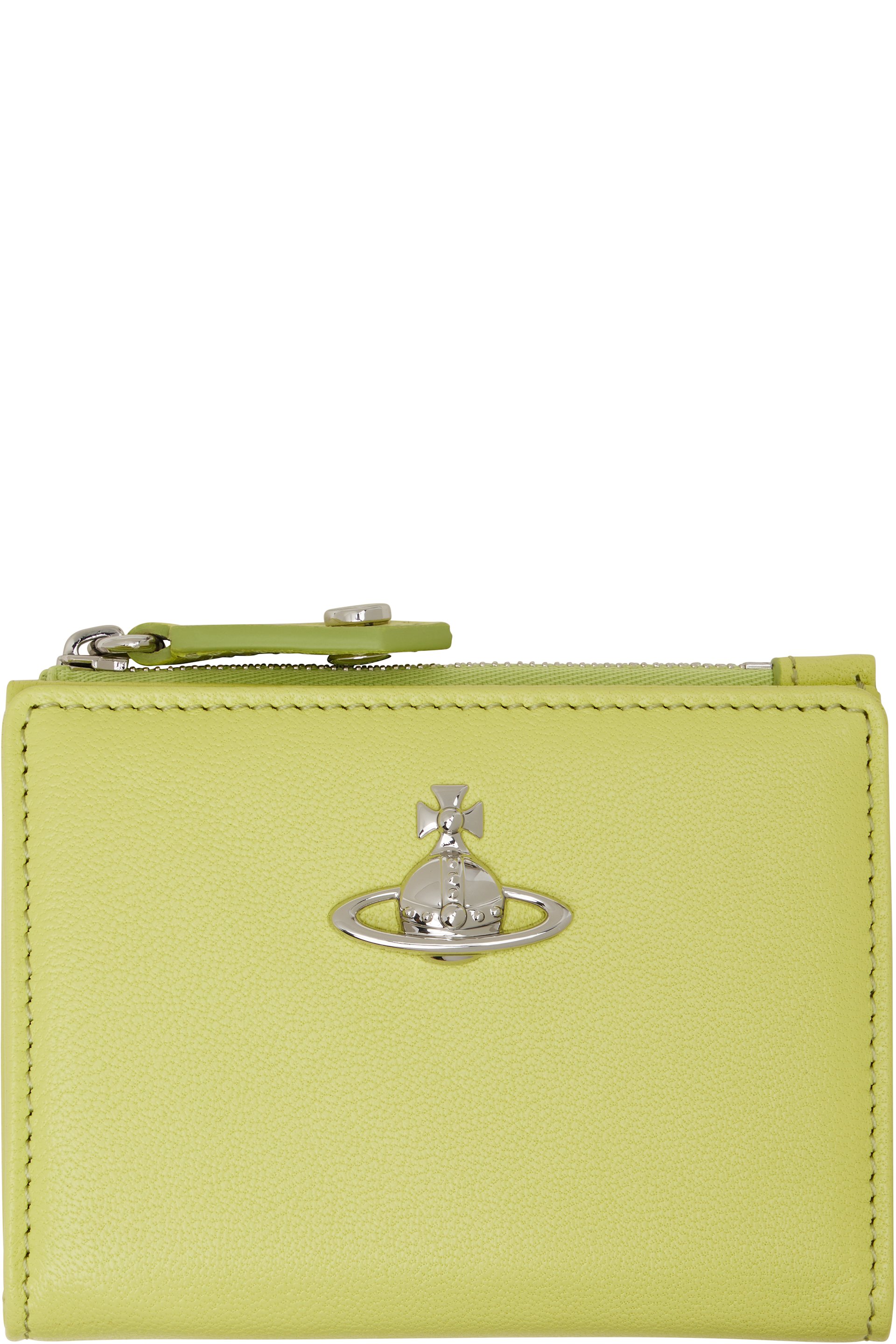 Vivienne Westwood - Green Slim Flap Card Holder
