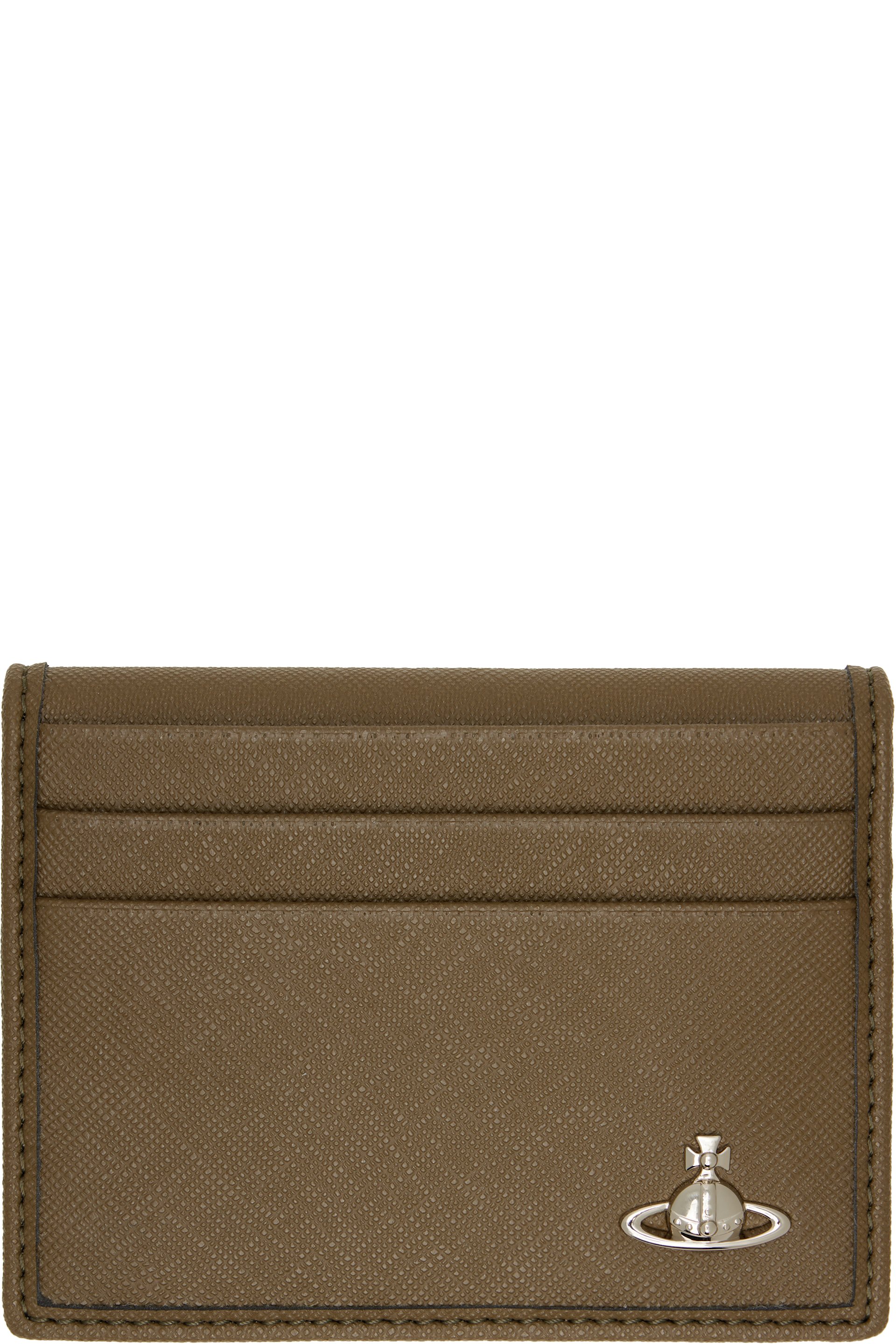 Vivienne Westwood - Khaki Orb Man Bifold Card Holder