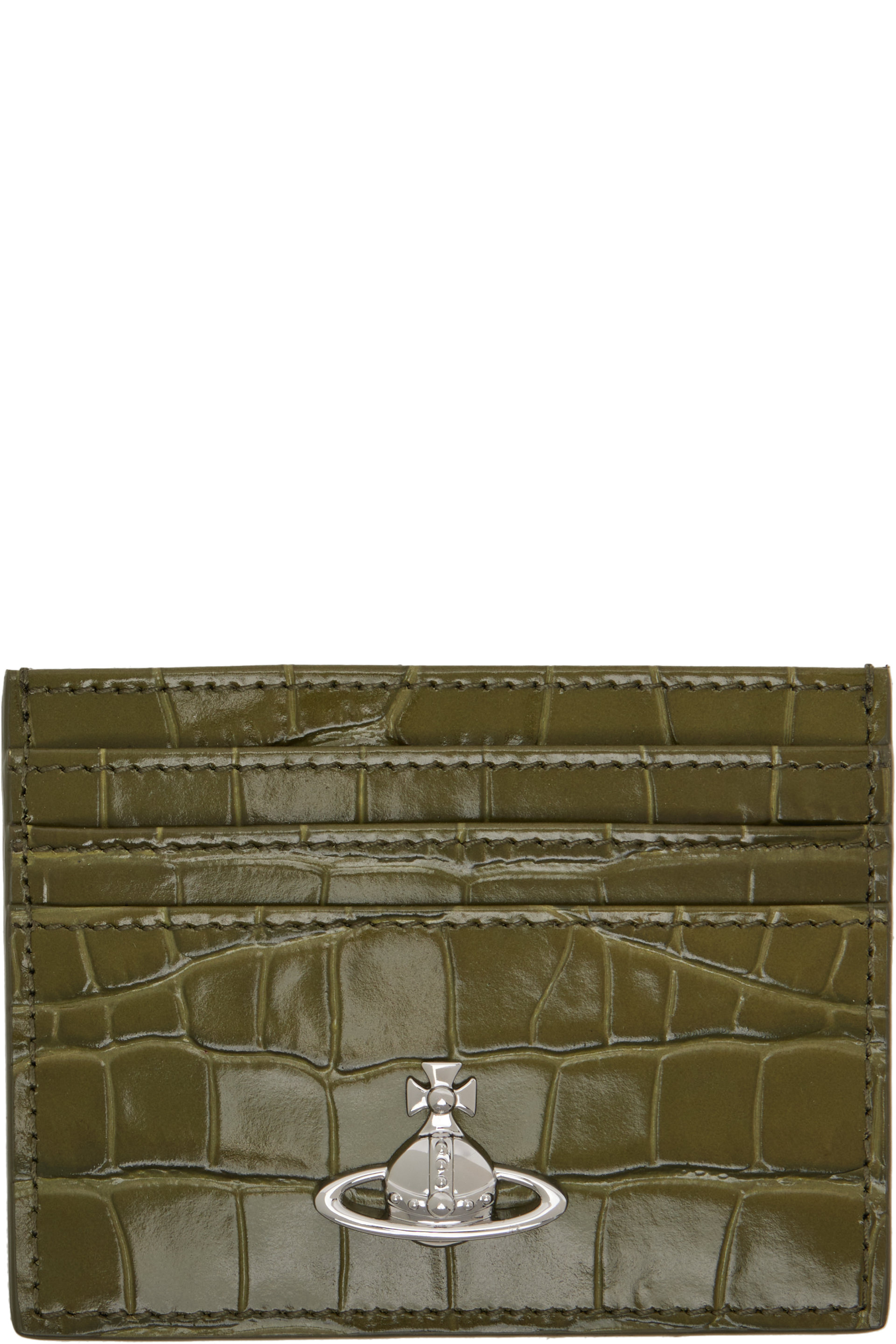 Vivienne Westwood - Khaki Flat Card Holder