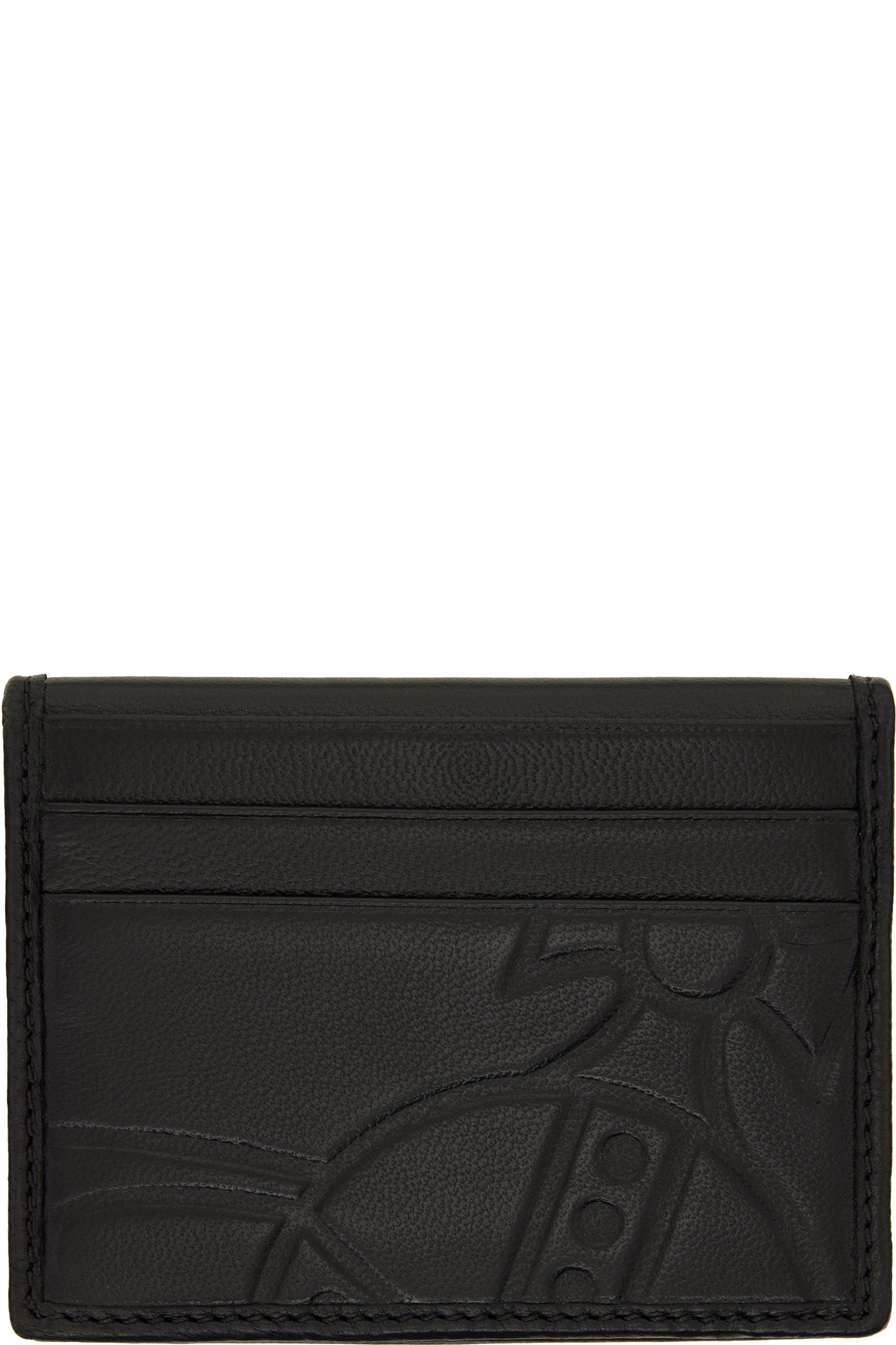 Vivienne Westwood - Black Bifold Man. Card Holder
