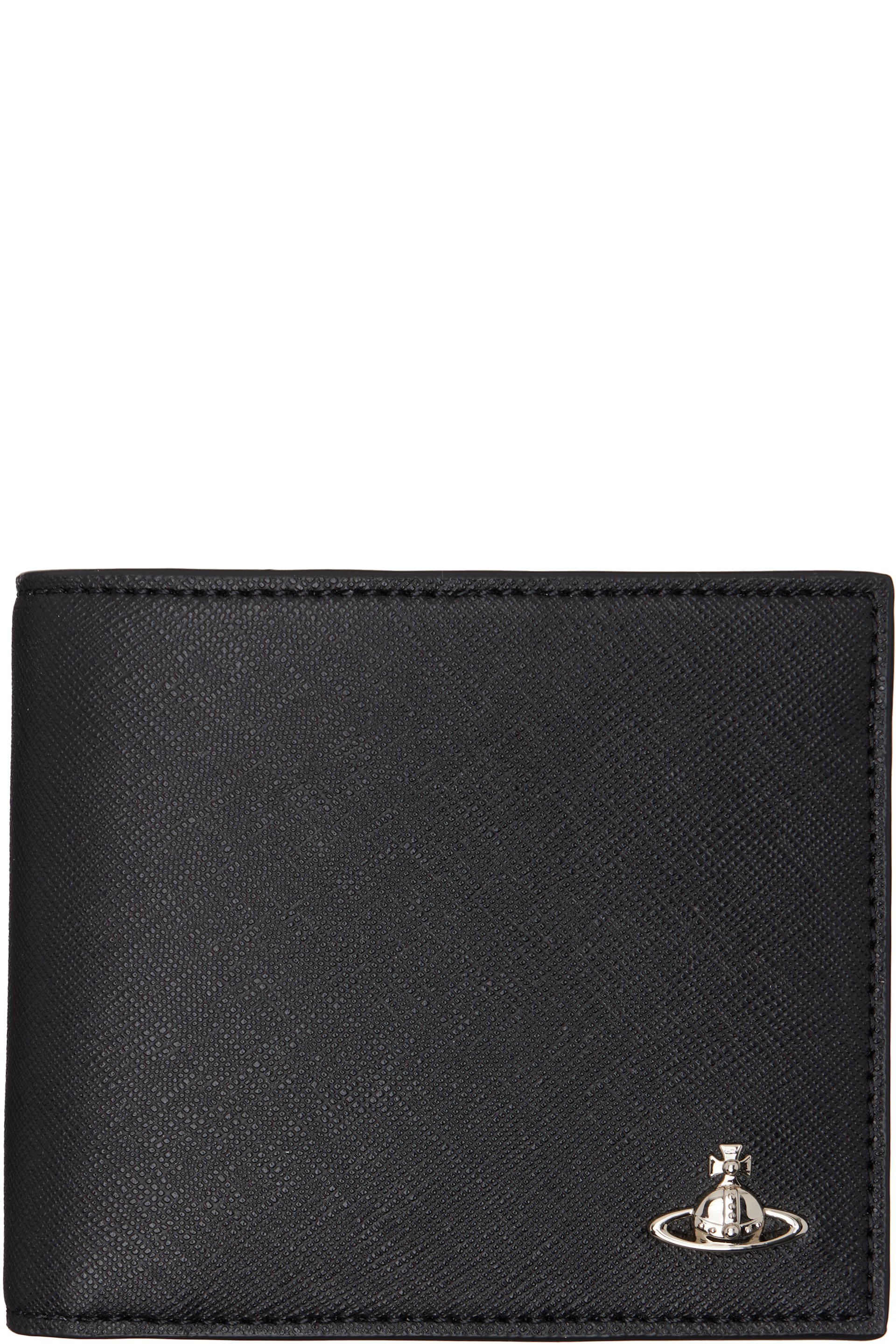 Vivienne Westwood - Black Faux-Leather Man. Billfold Wallet