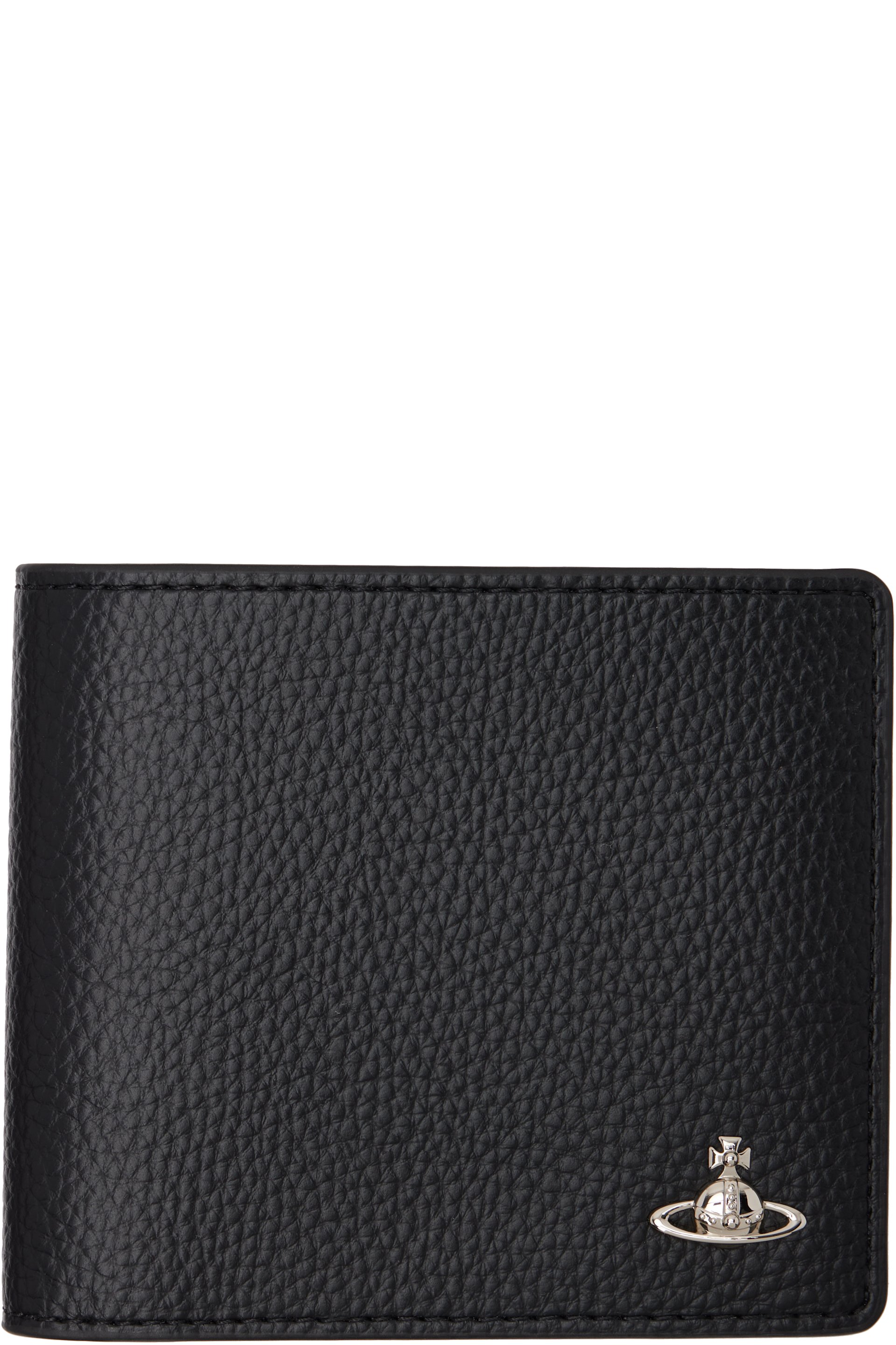 Vivienne Westwood - Black Faux-Leather Man. Billfold Wallet