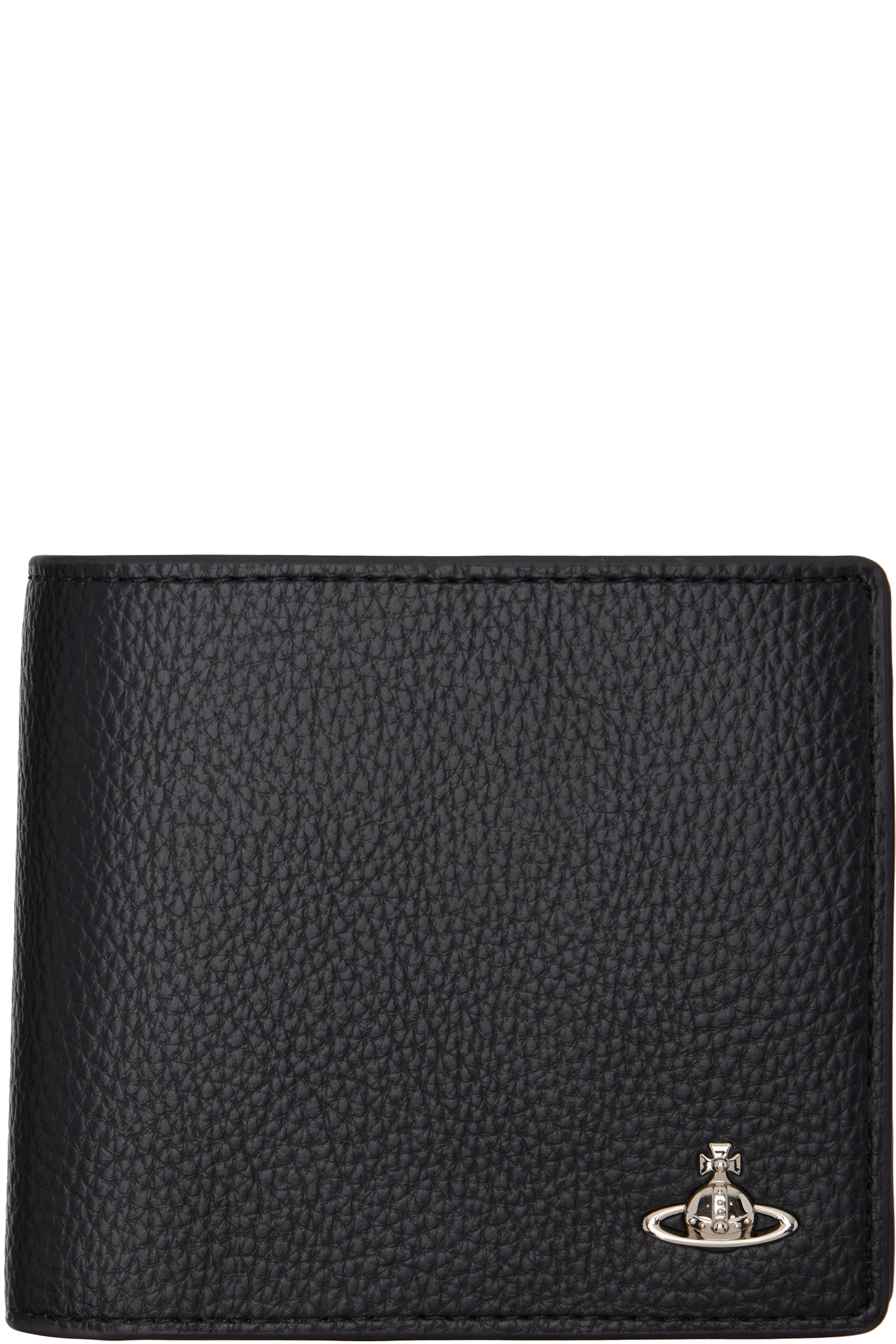 Vivienne Westwood - Black Faux-Leather Man Coin Pocket Wallet