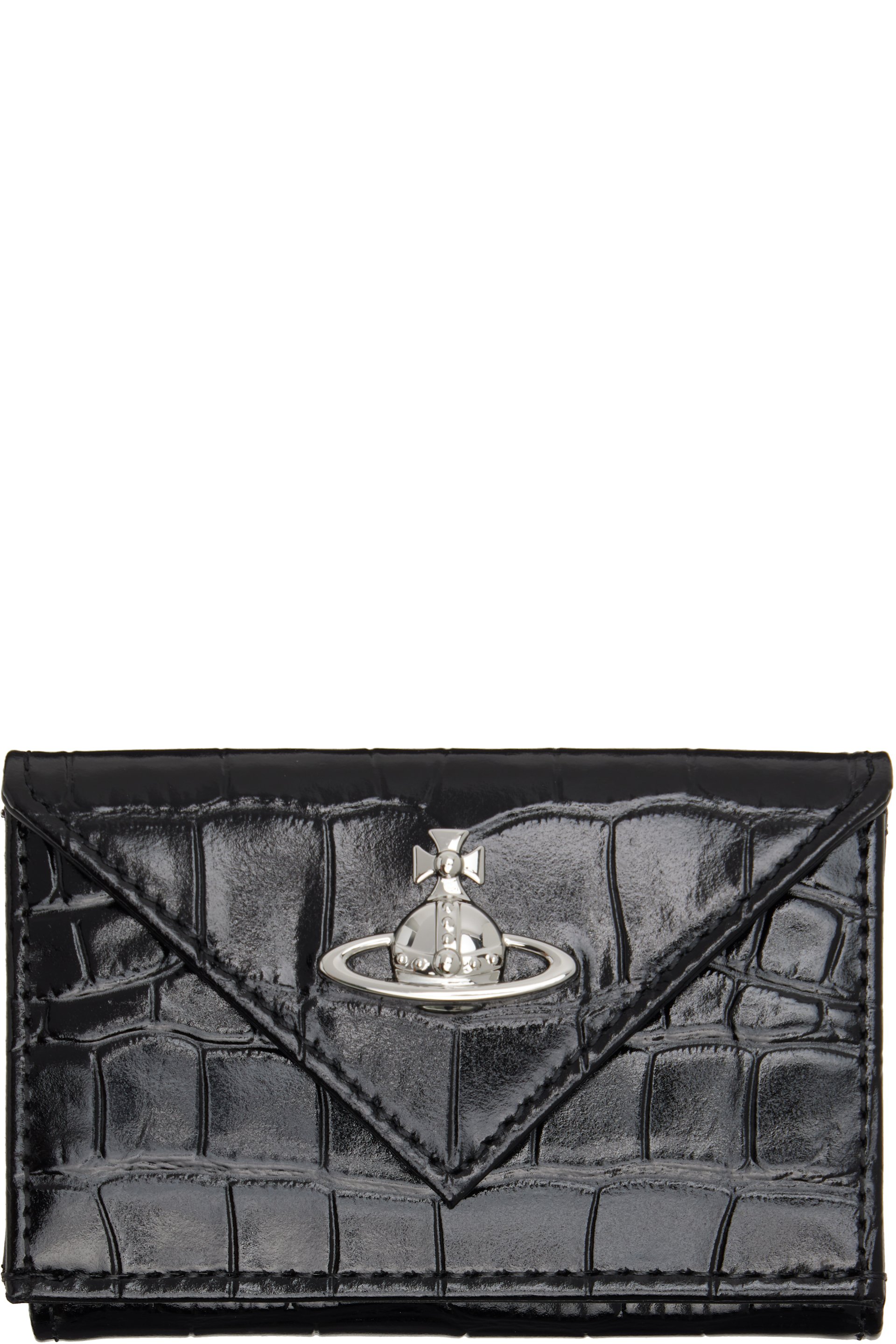 Vivienne Westwood - Black Envelope Billfold Wallet