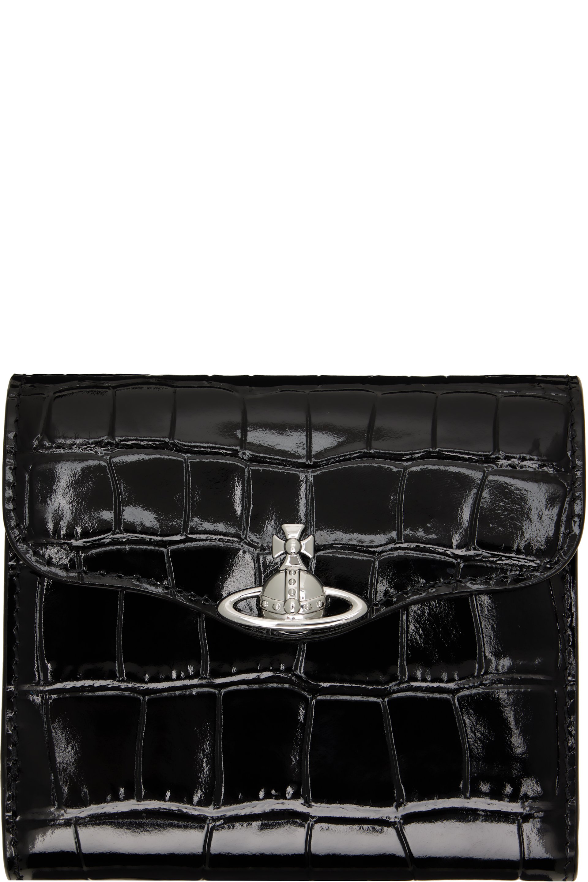 Vivienne Westwood - Black Hunter Flap Wallet